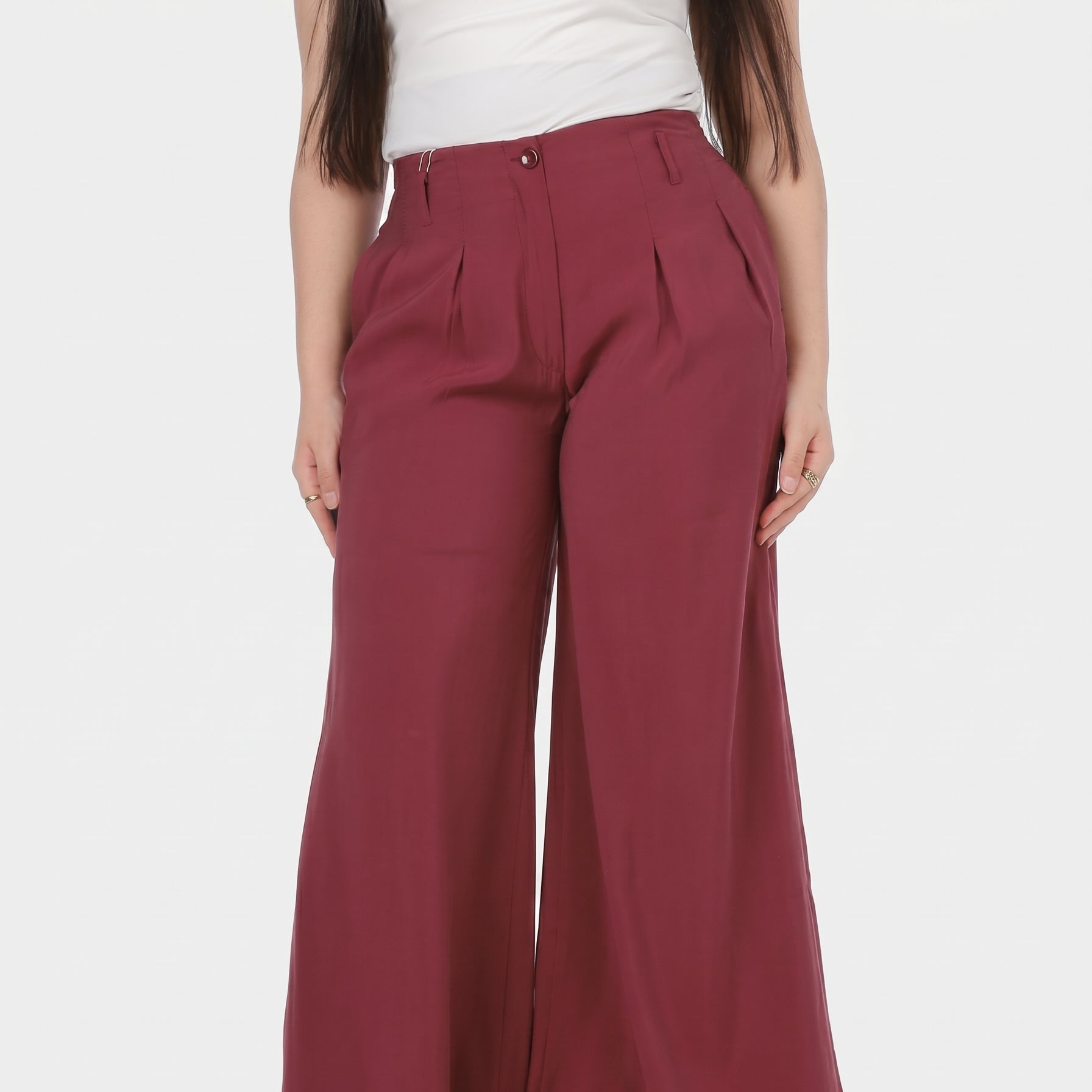 Elegant Classic Fit Pants 2059E206