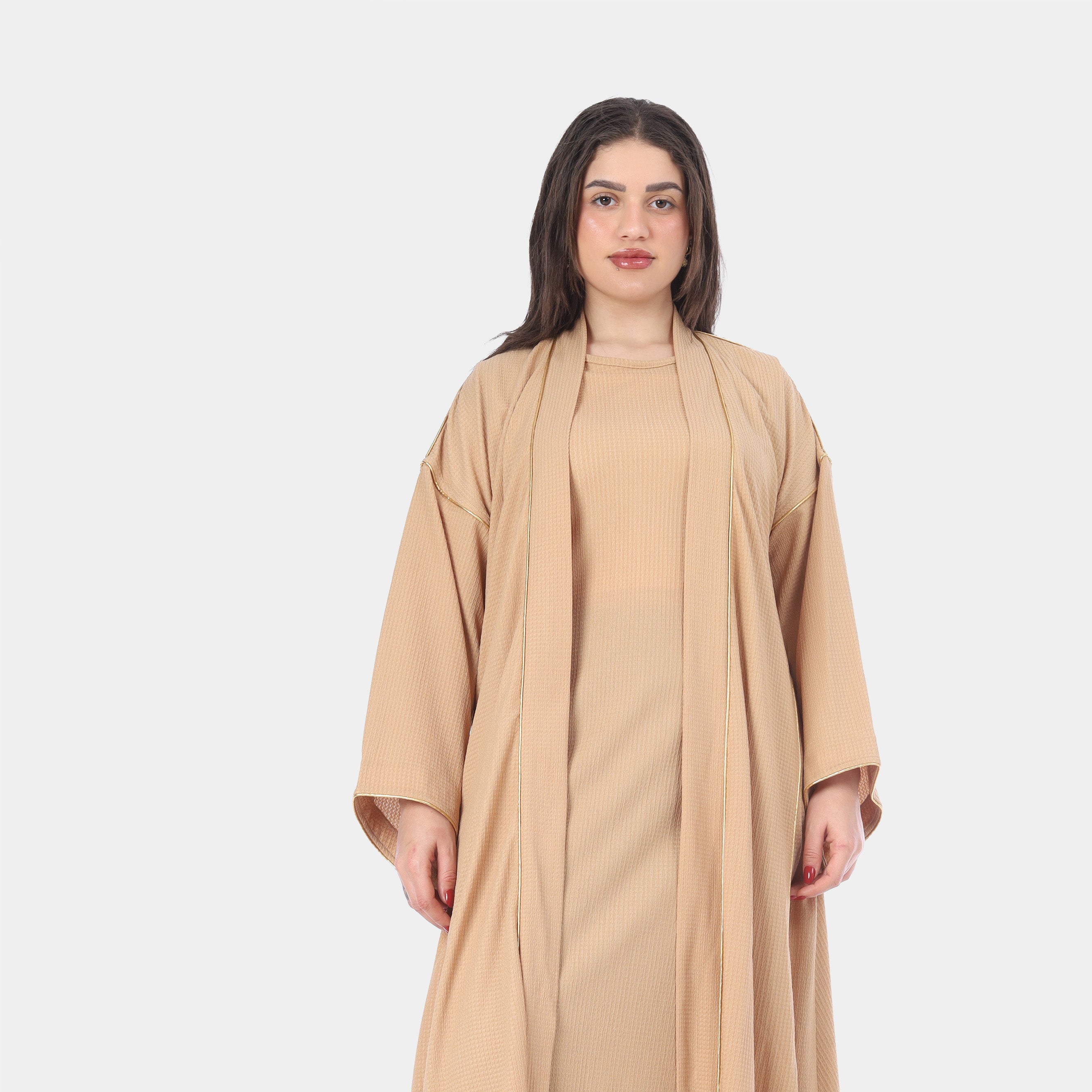 Essential Sleeveless Dress & Cardigan Set s1518291