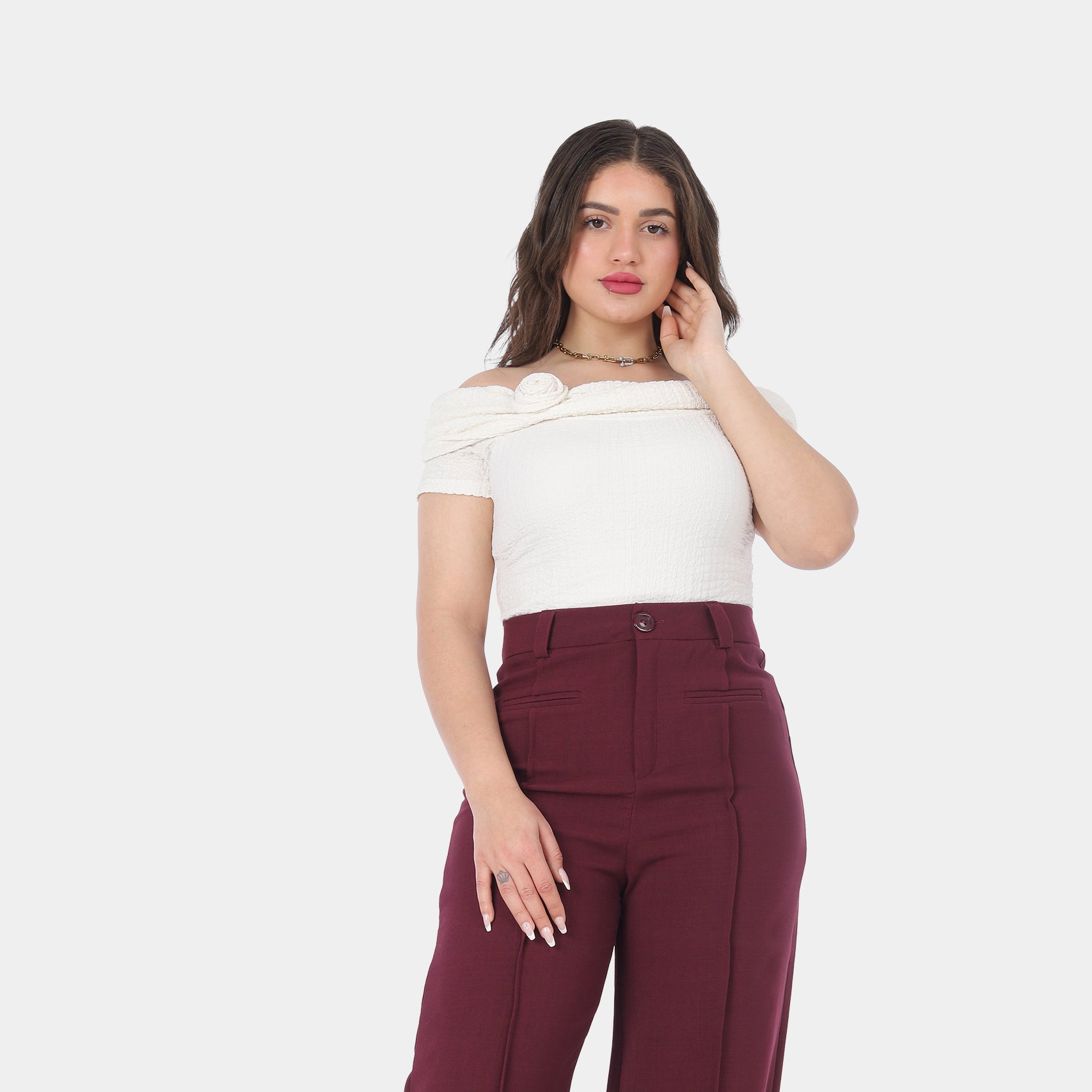 Textured Formal Pants 2000/010/1