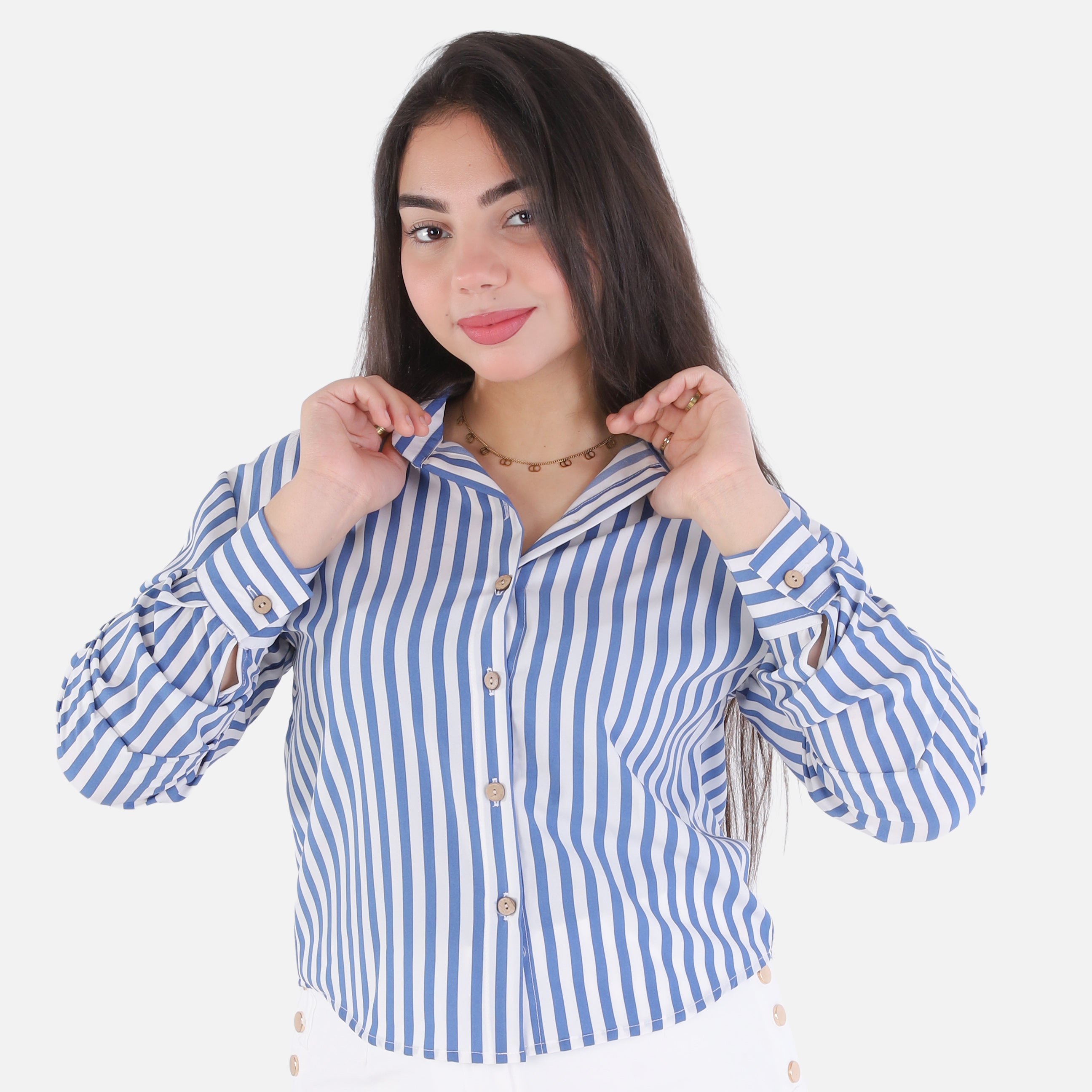 Short Striped Shirt 698475