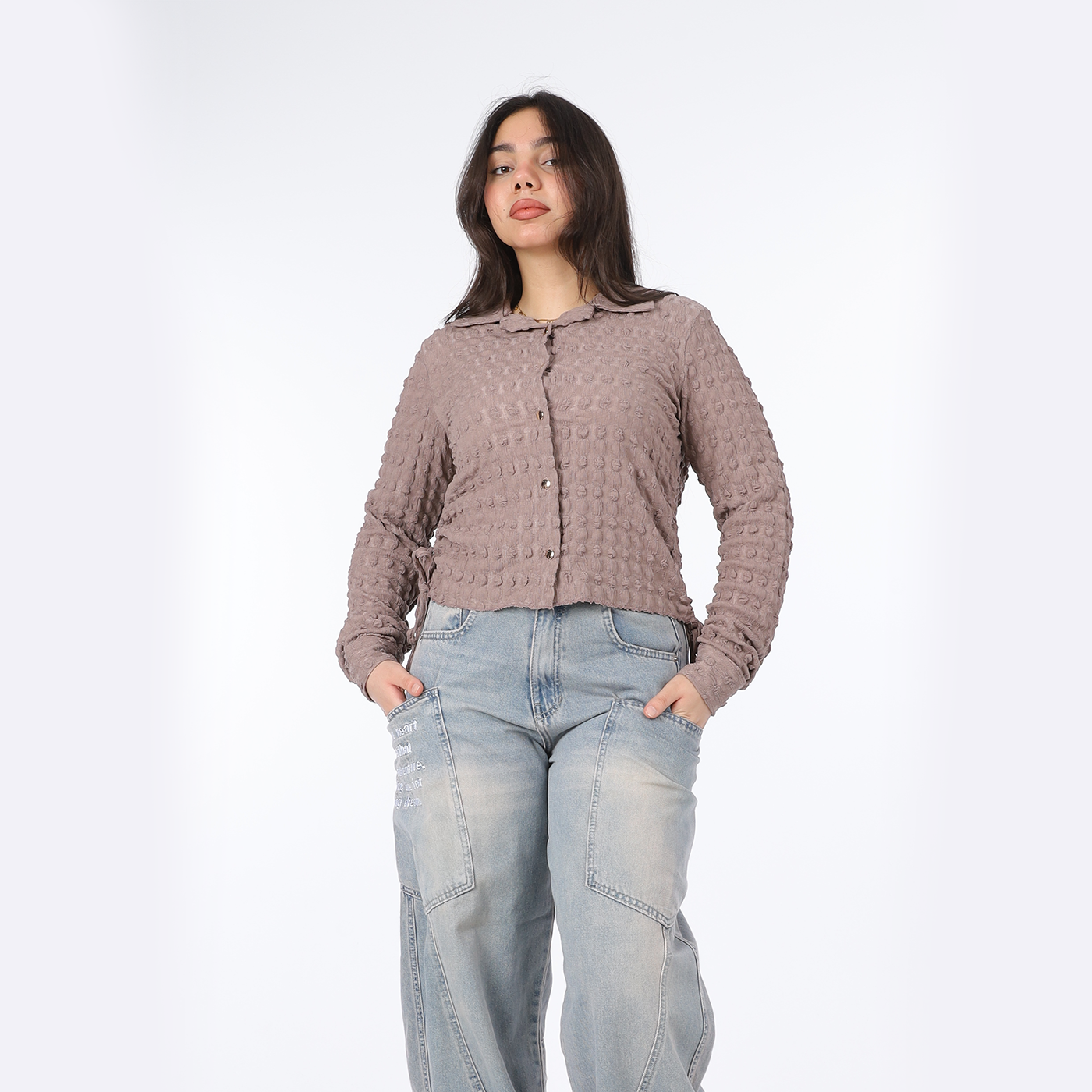 High-Waist Loose Fit Pants 78210001