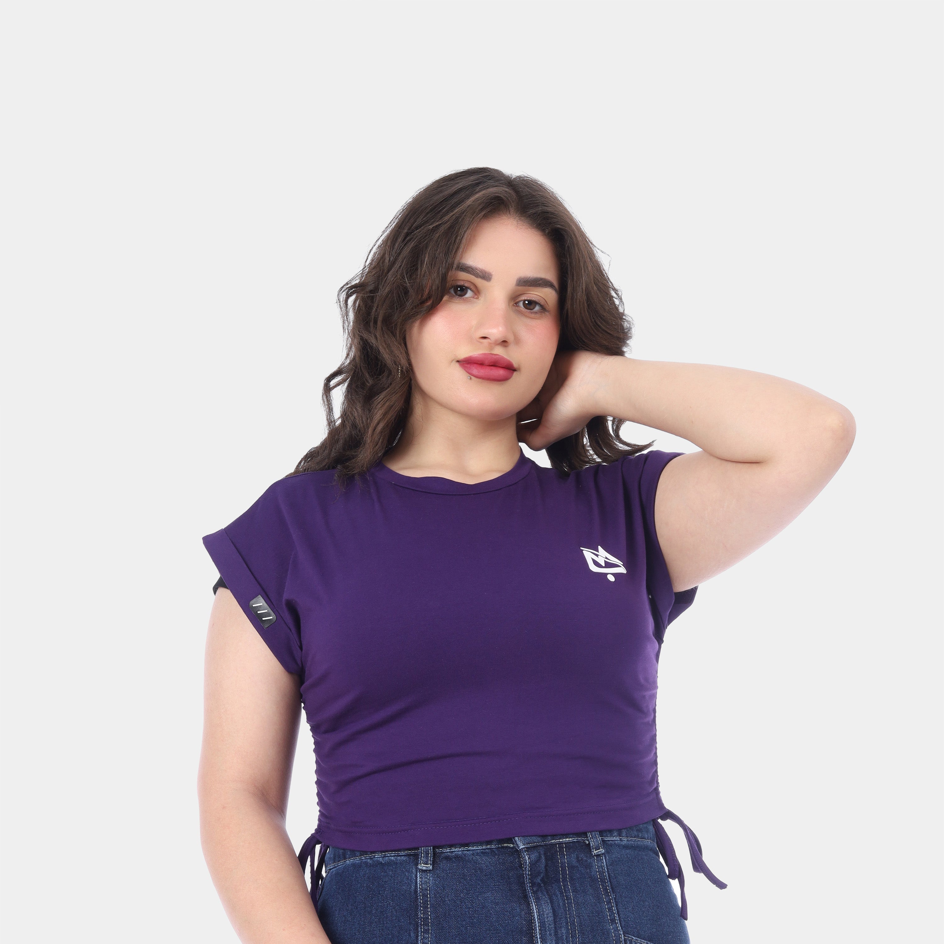 T-shirt With Side Drawstring 709727