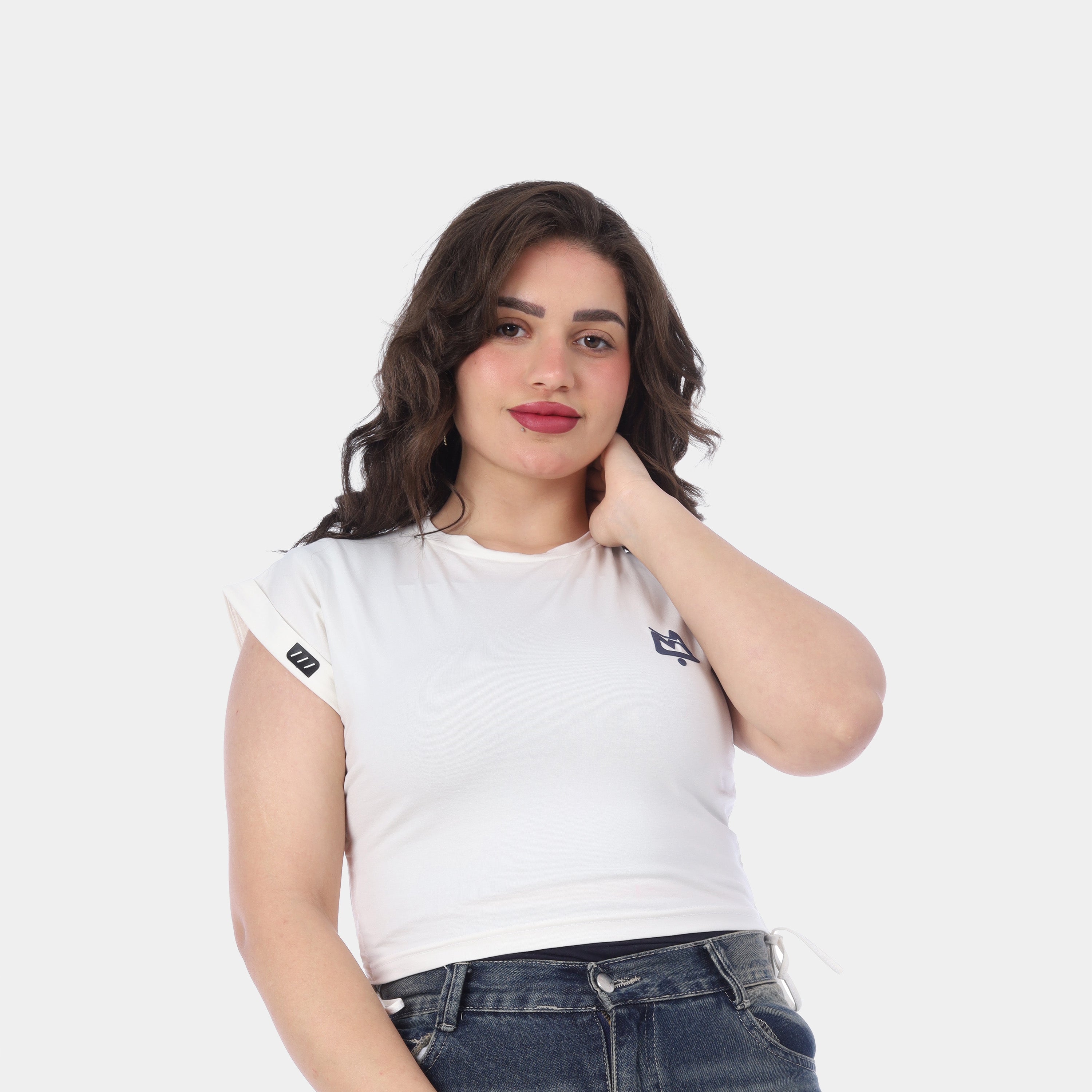 T-shirt With Side Drawstring 709727