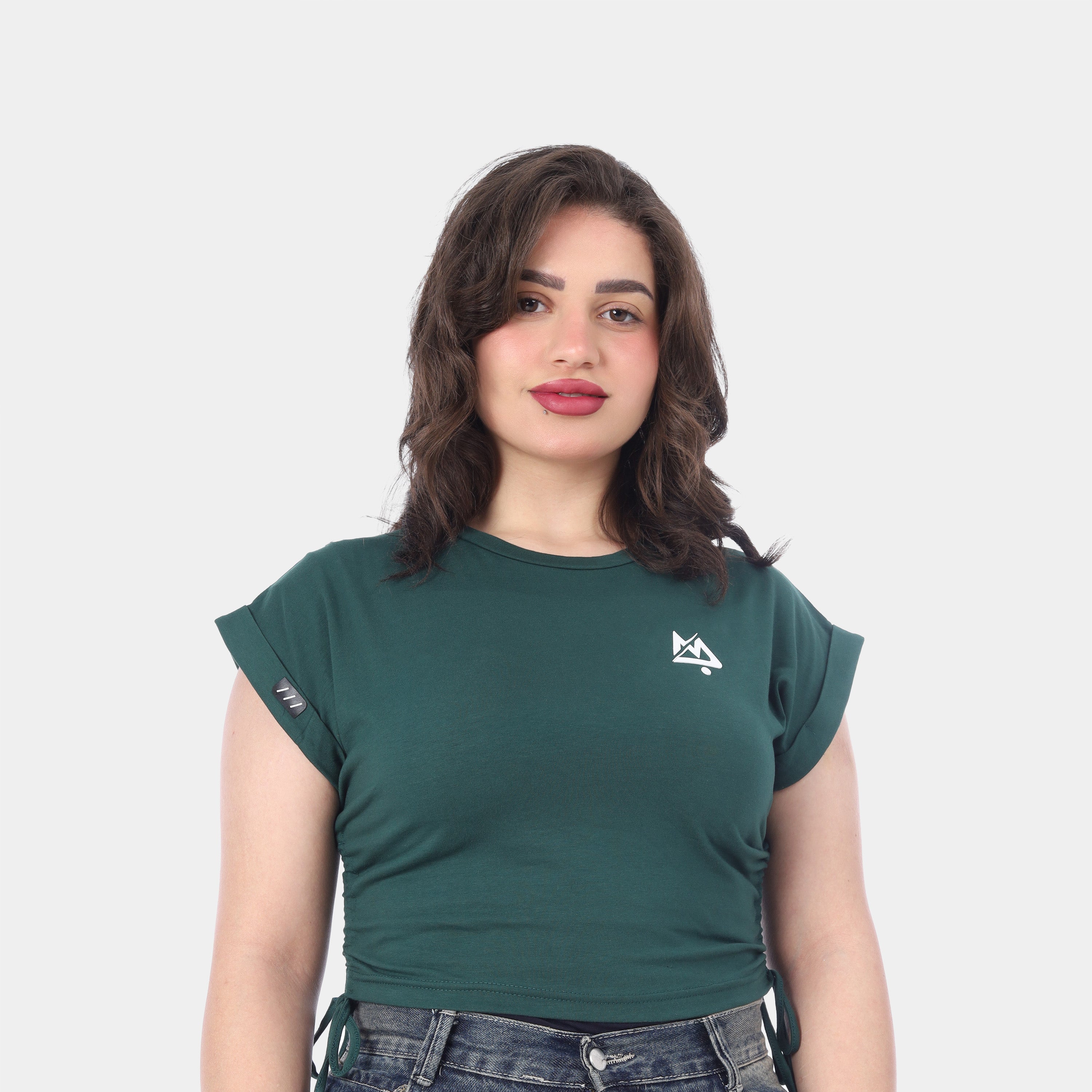 T-shirt With Side Drawstring 709727