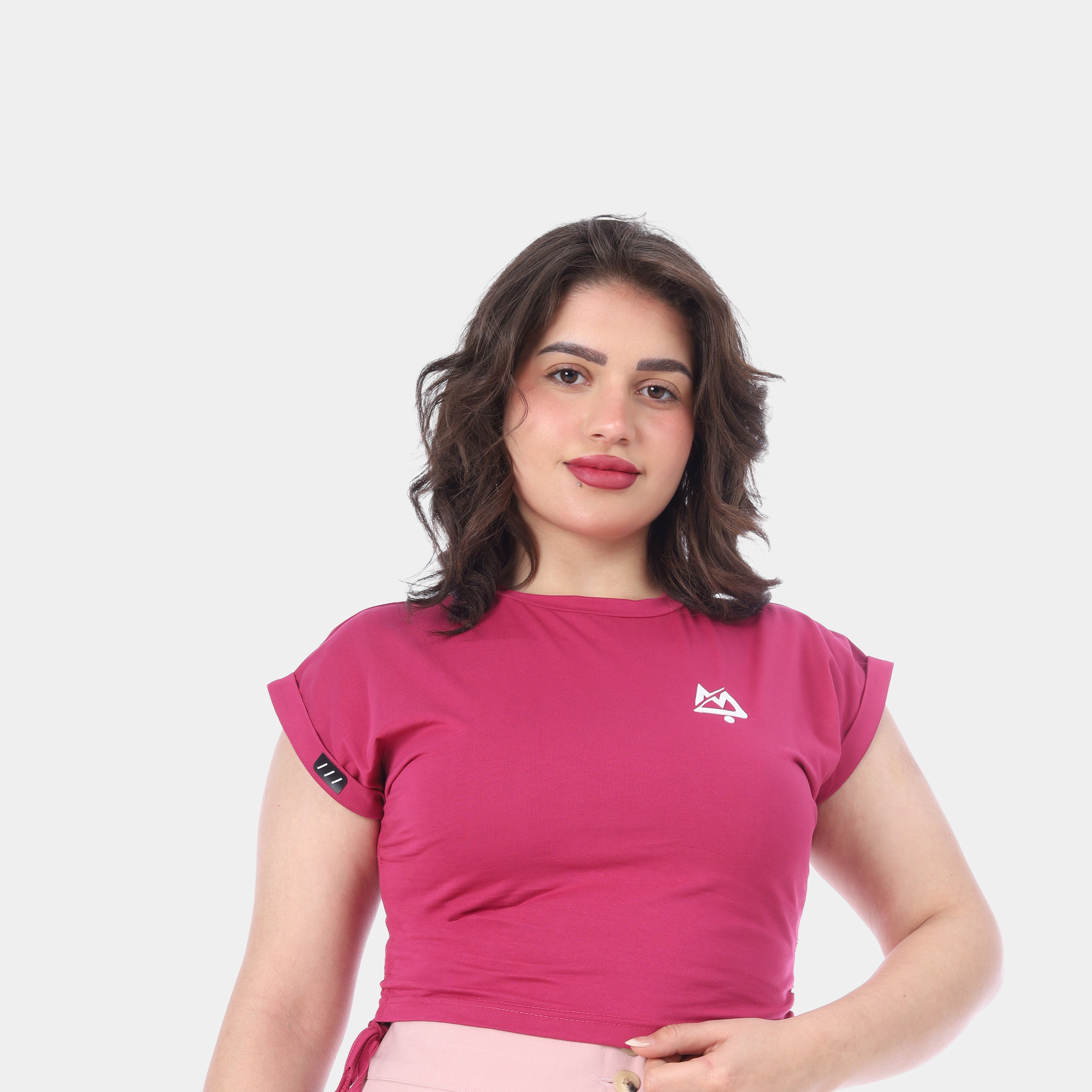 T-shirt With Side Drawstring 709727