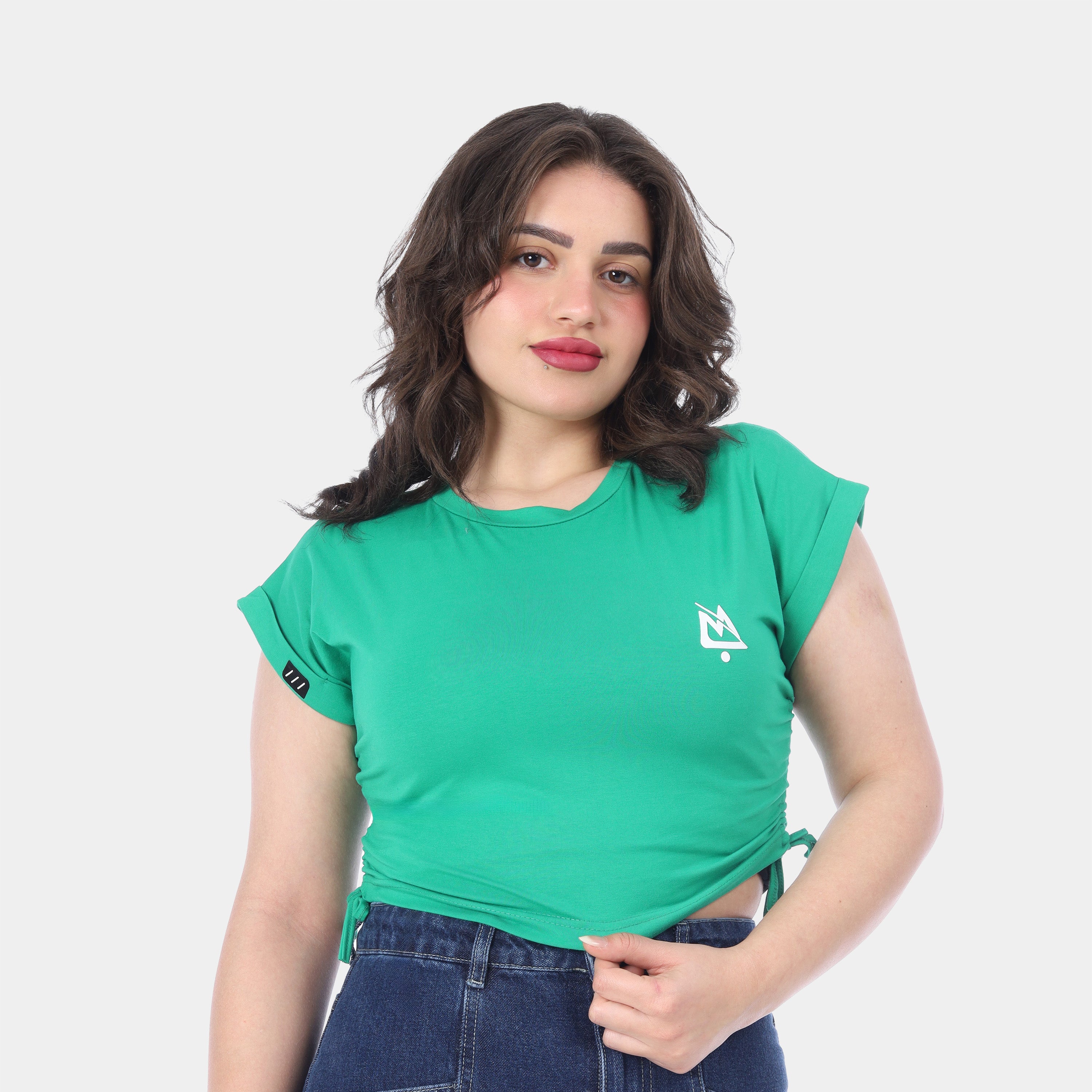 T-shirt With Side Drawstring 709727