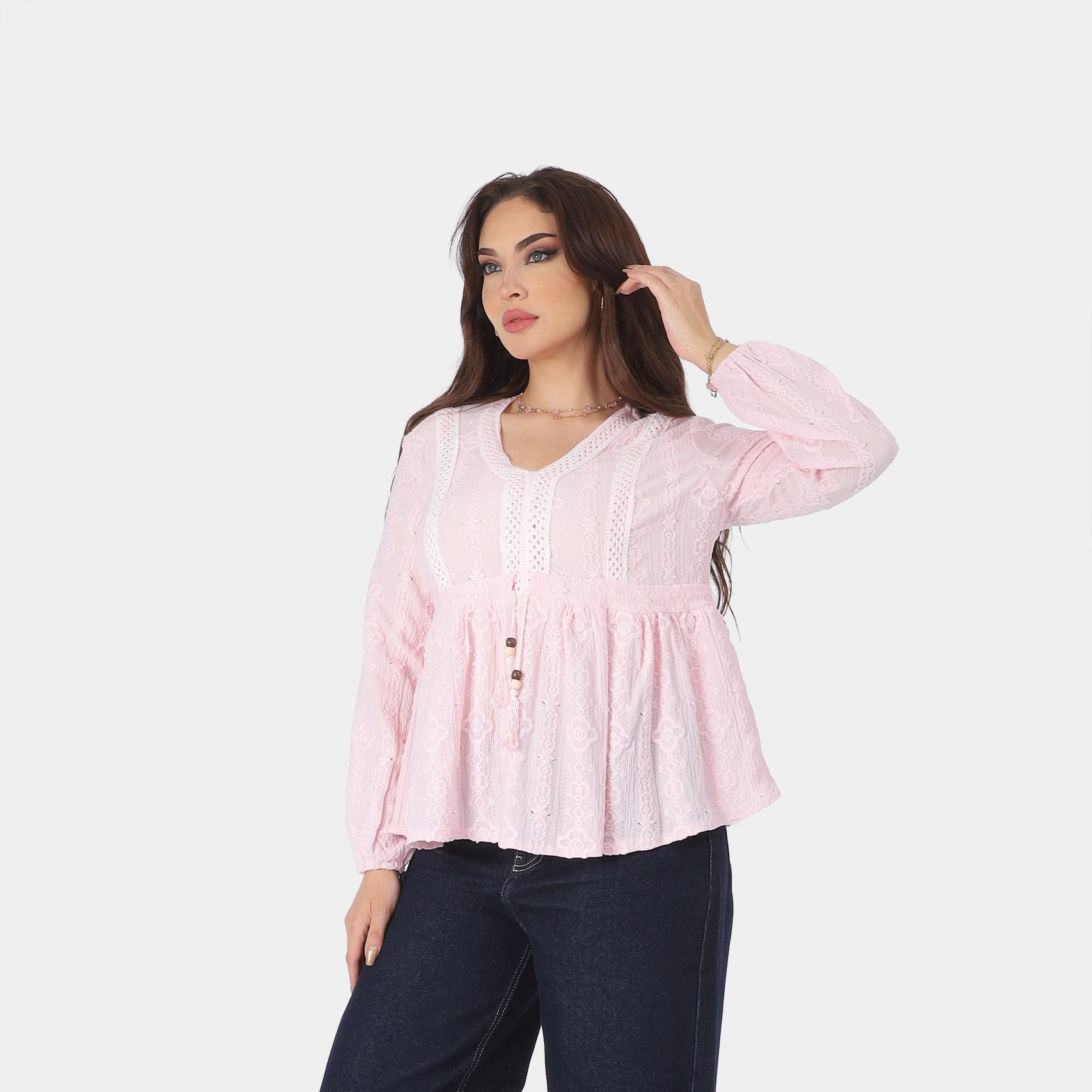 Elegant Short Blouse 715124