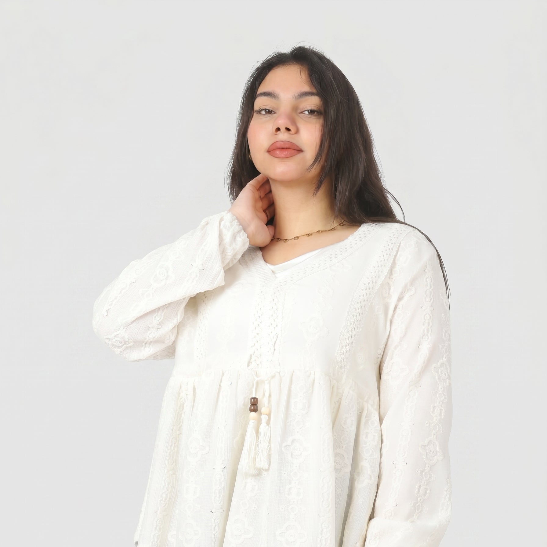 Elegant Short Blouse 715124