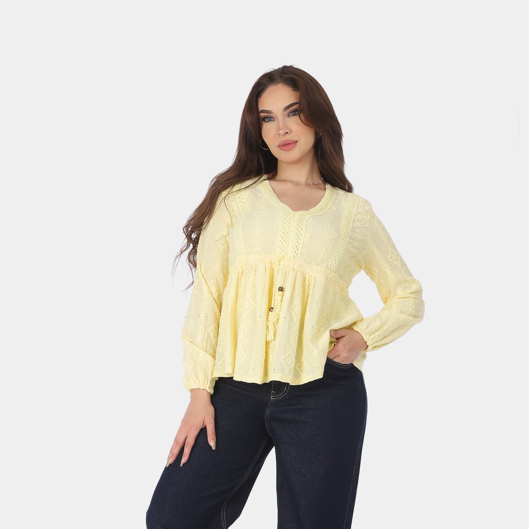 Elegant Short Blouse 715124