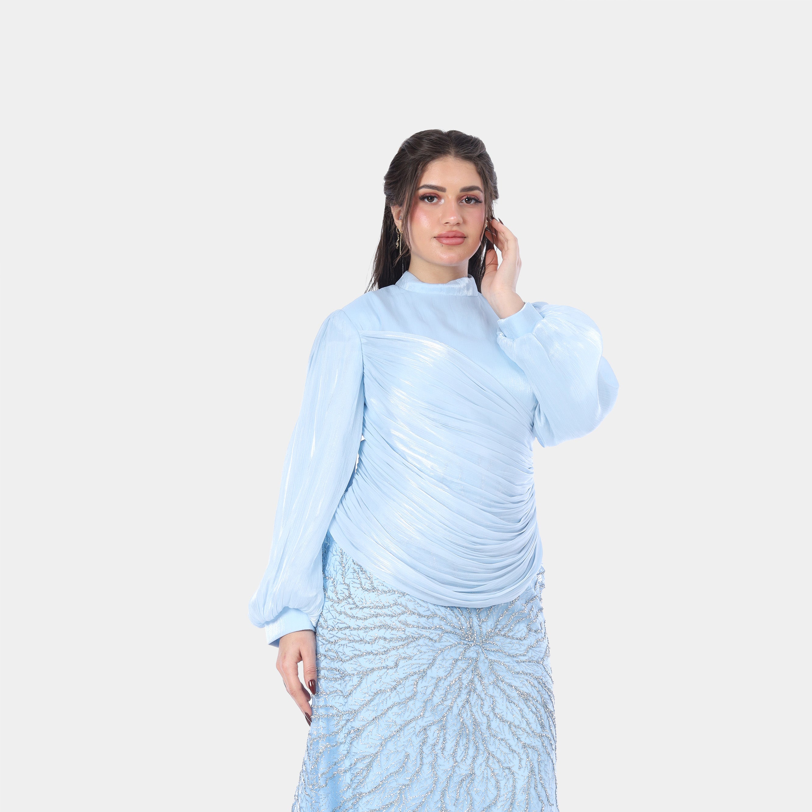 Elegant Embellished Maxi Evening Dress 941710