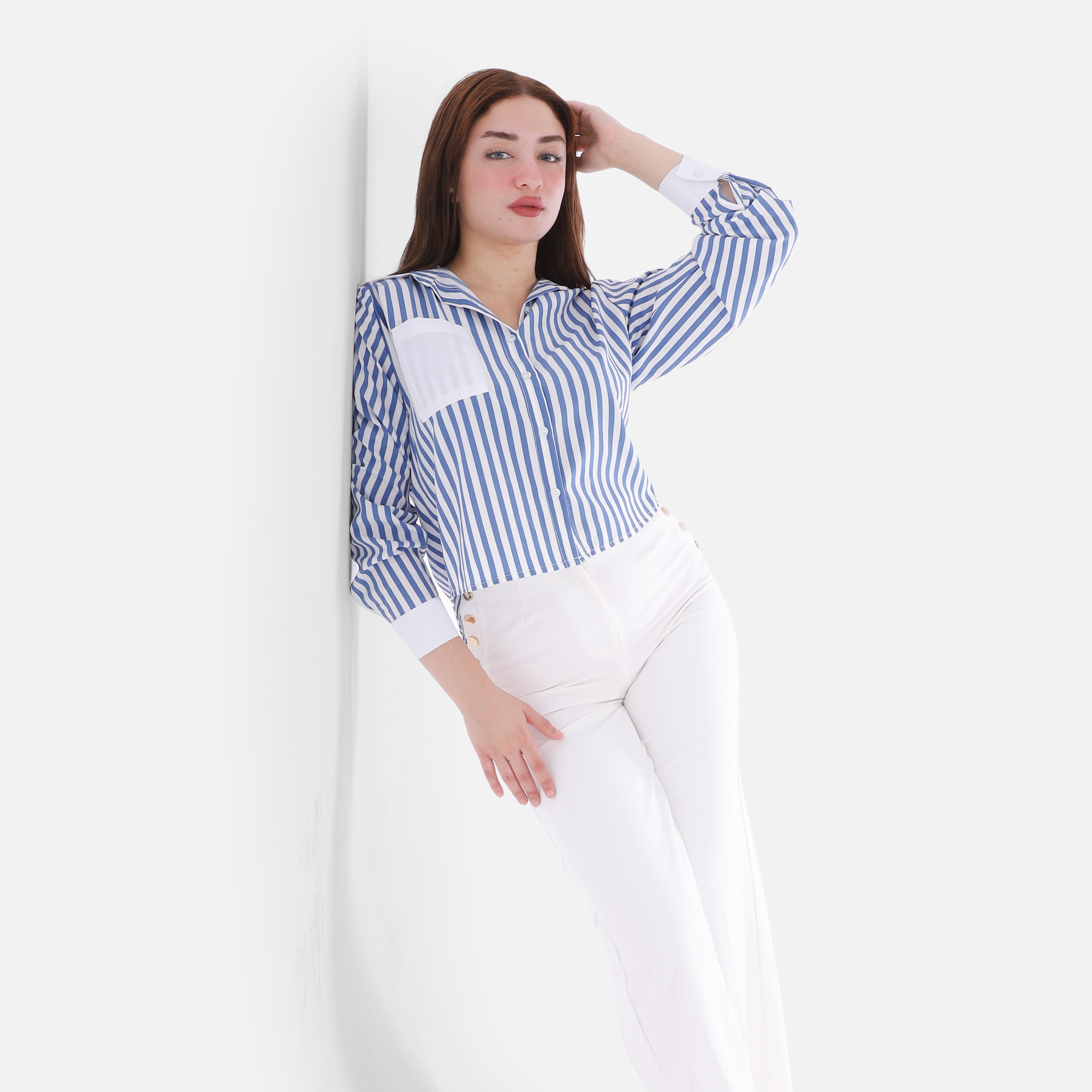 Short Striped Shirt 698680