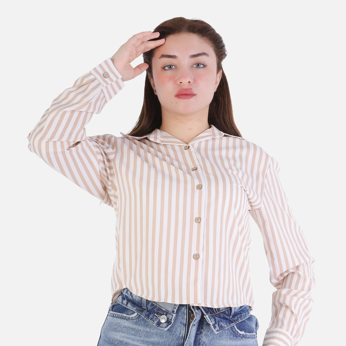 Short Striped Shirt 698475
