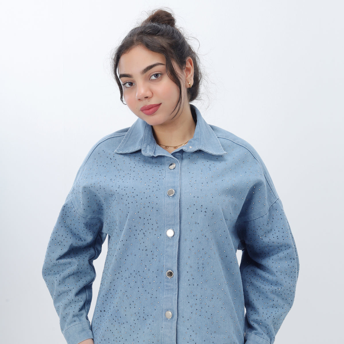 Embellished Denim Jacket 2066107651