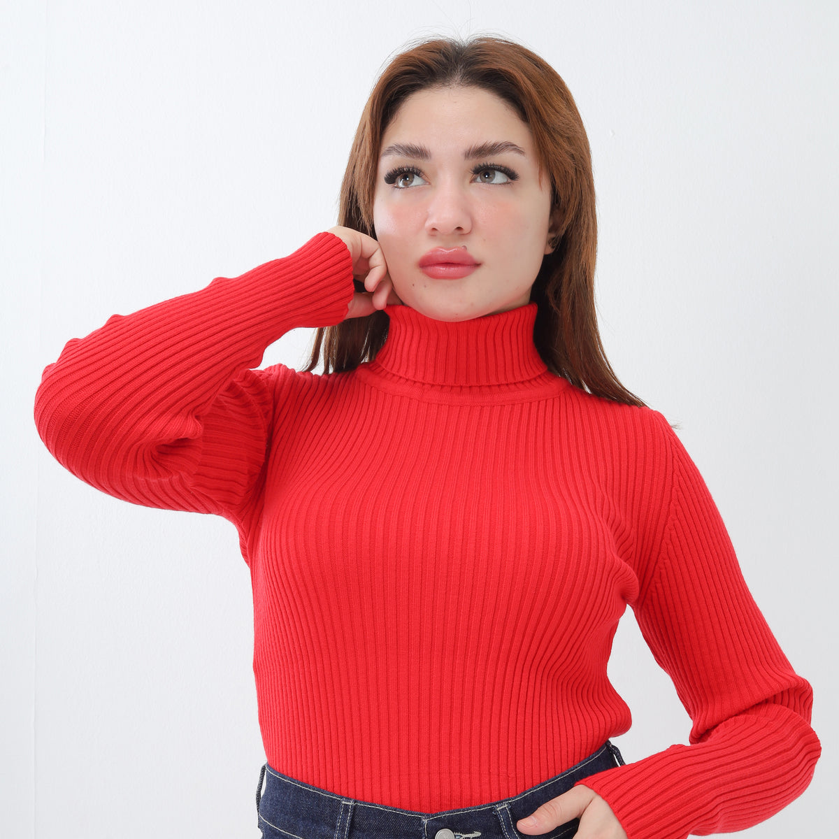 Basic Ribbed Knit Top 2136/091