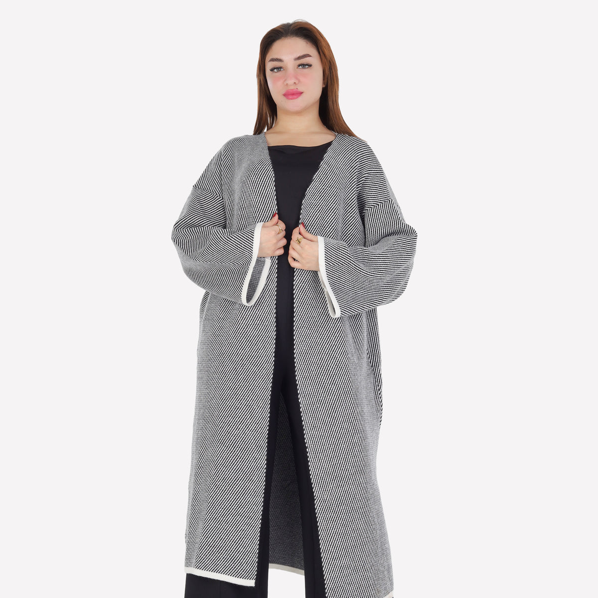Longline Open-Front Cardigan 2135/223