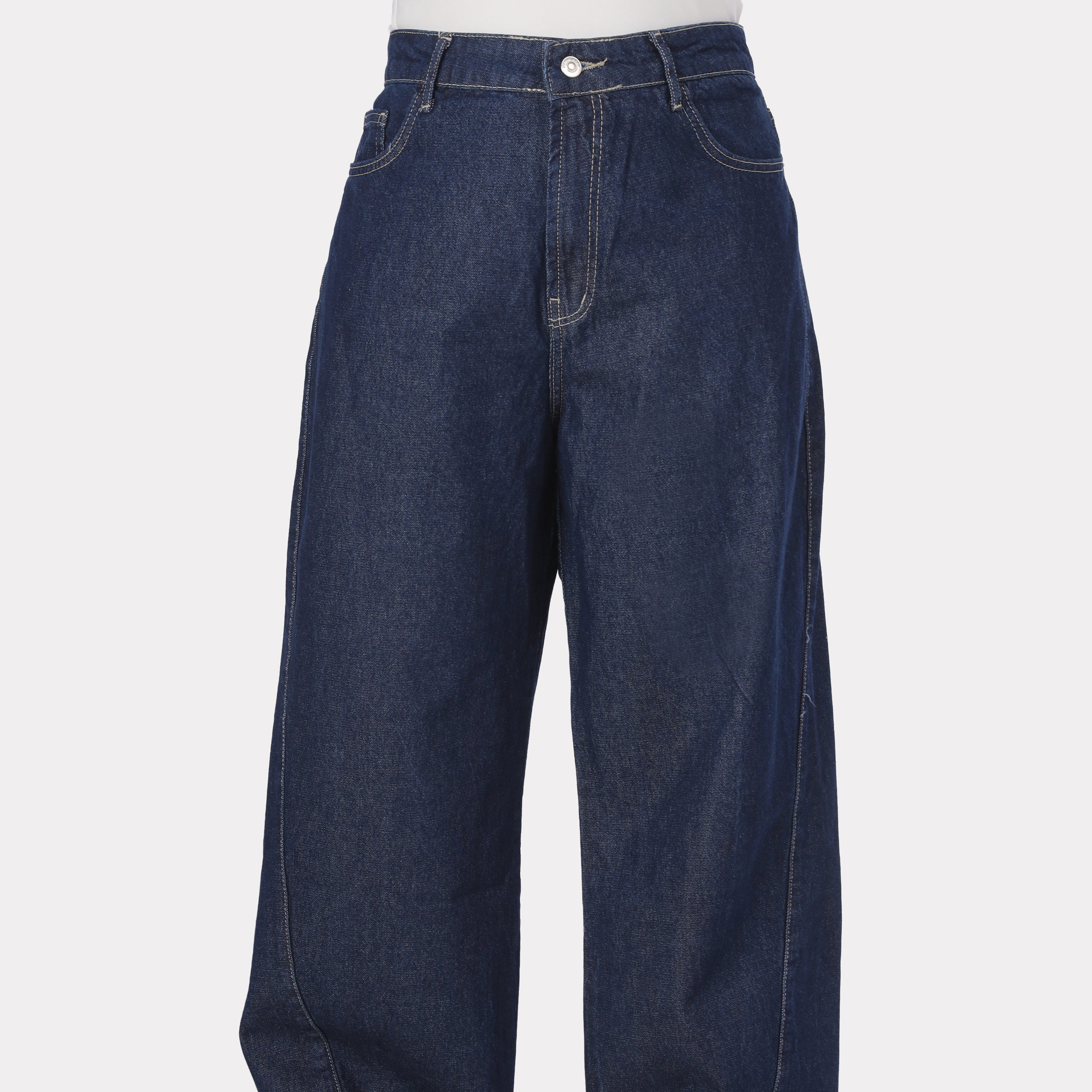High-Waisted Mom Fit Denim Jeans 395B608