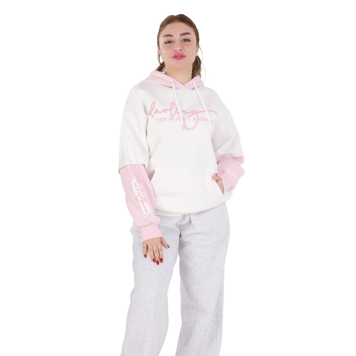 Oversized Hoodie with Hood 2188W508