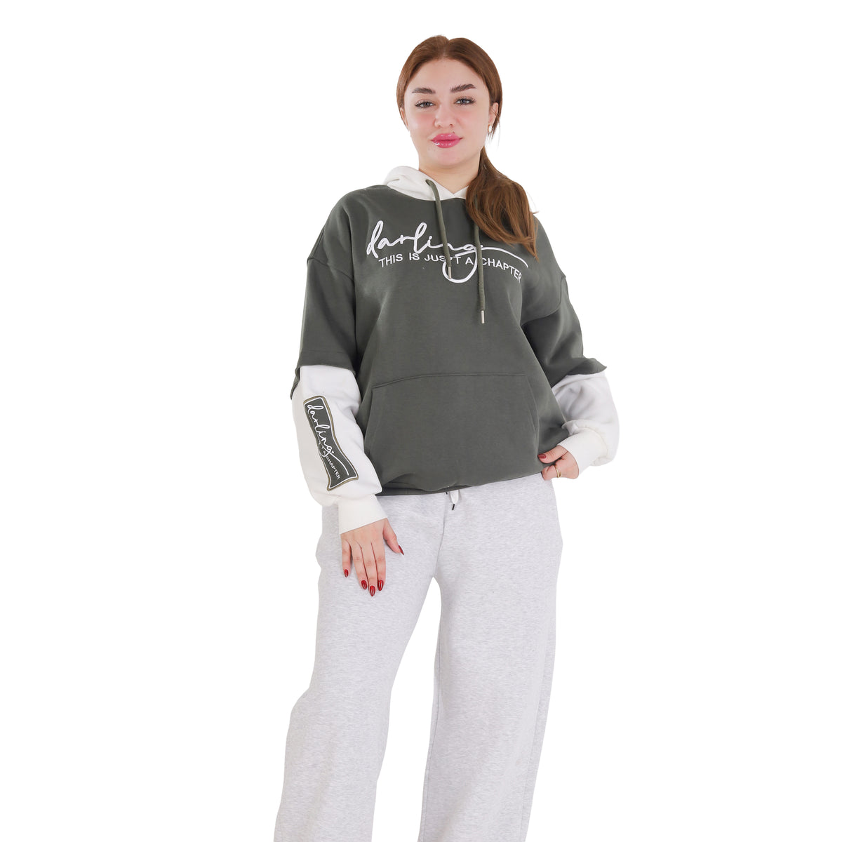 Oversized Hoodie with Hood 2188W508