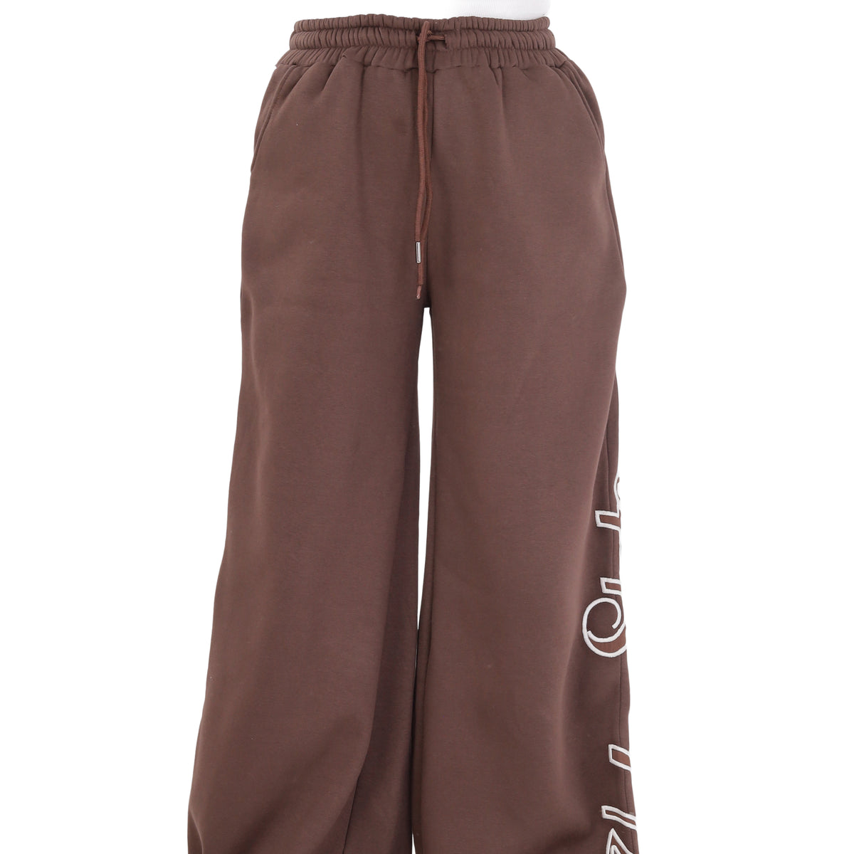 Wide-Leg Sweatpants with Side Stripes 2188W248