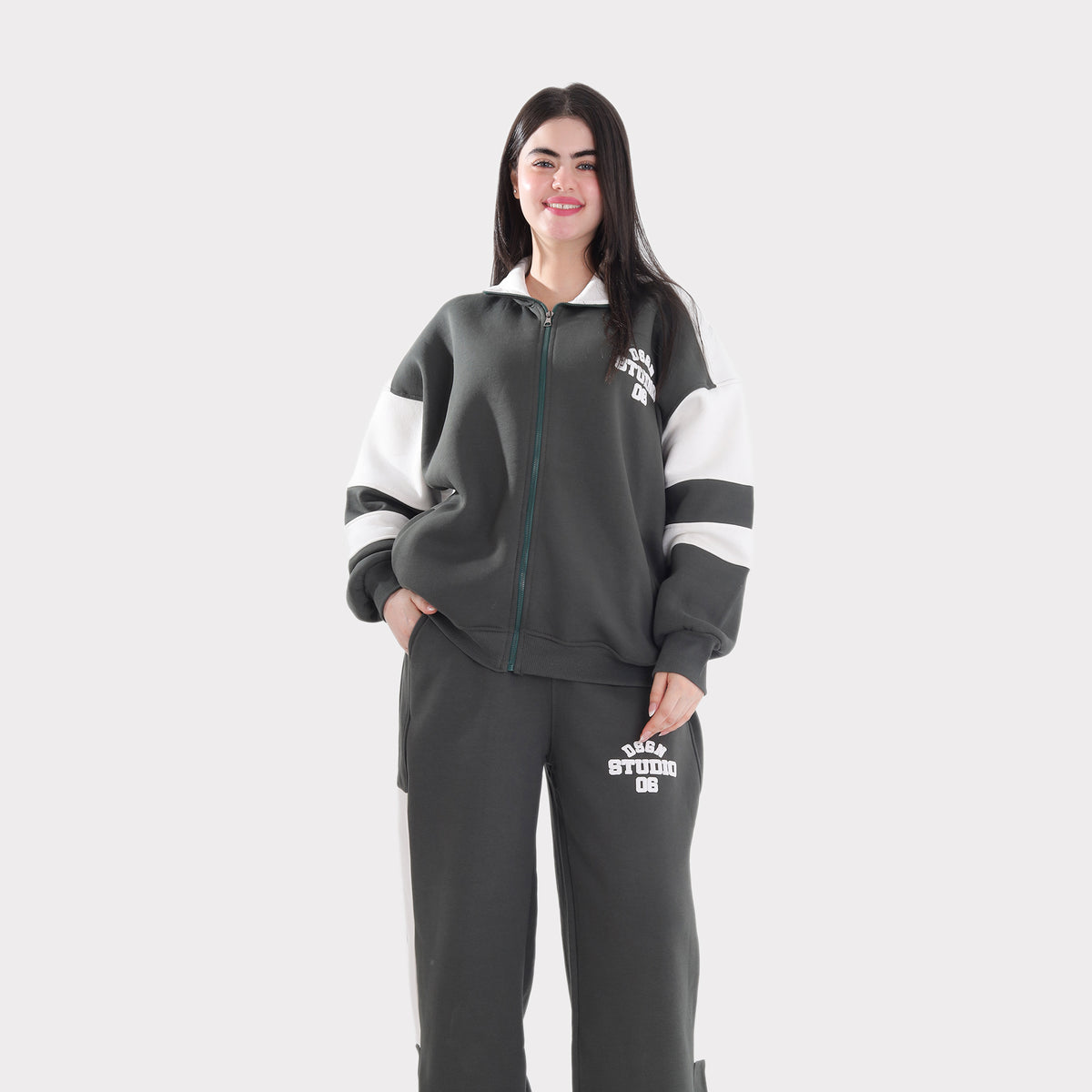 Sporty Melton Two-Piece Set 2198237