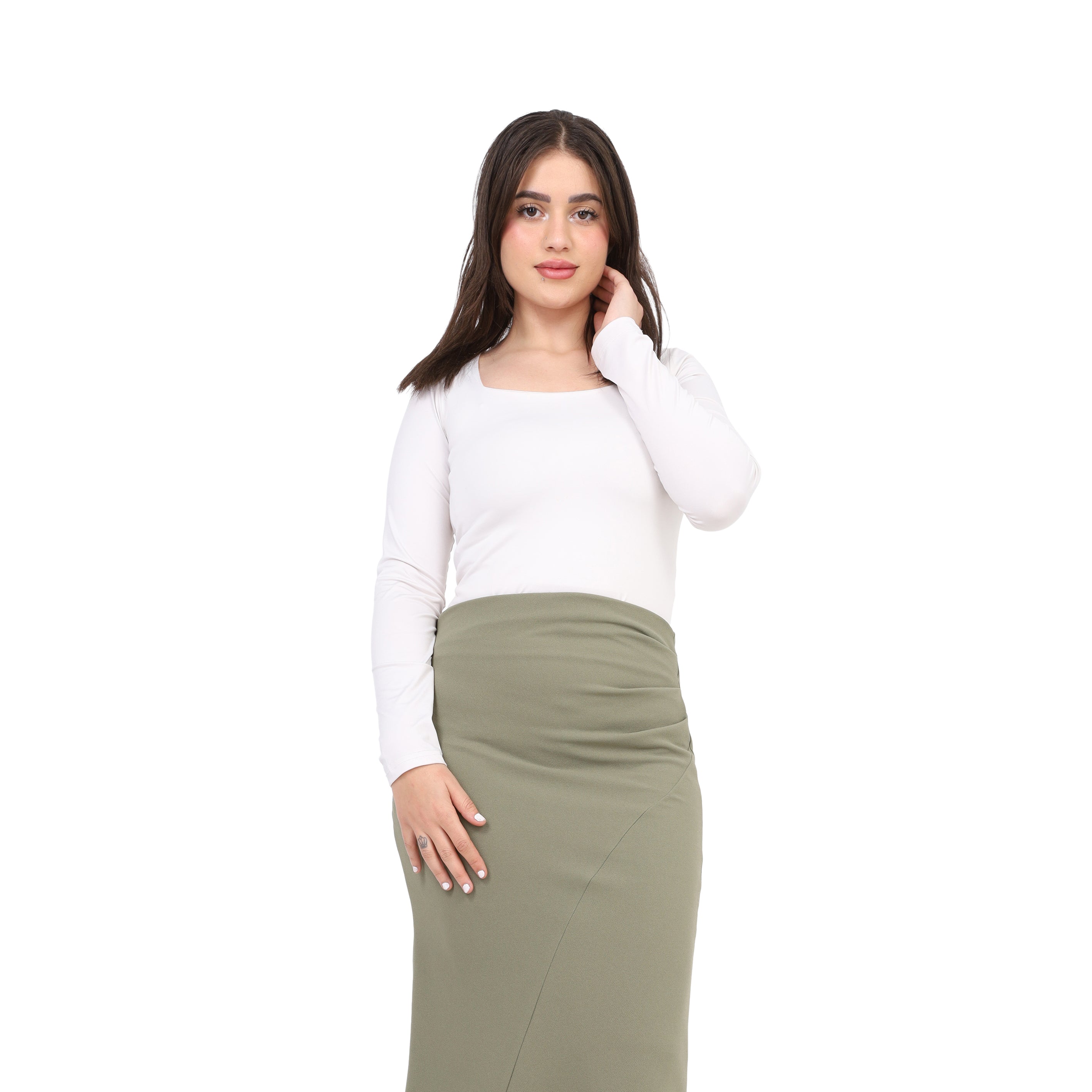 Classic Fitted Skirt s1501249