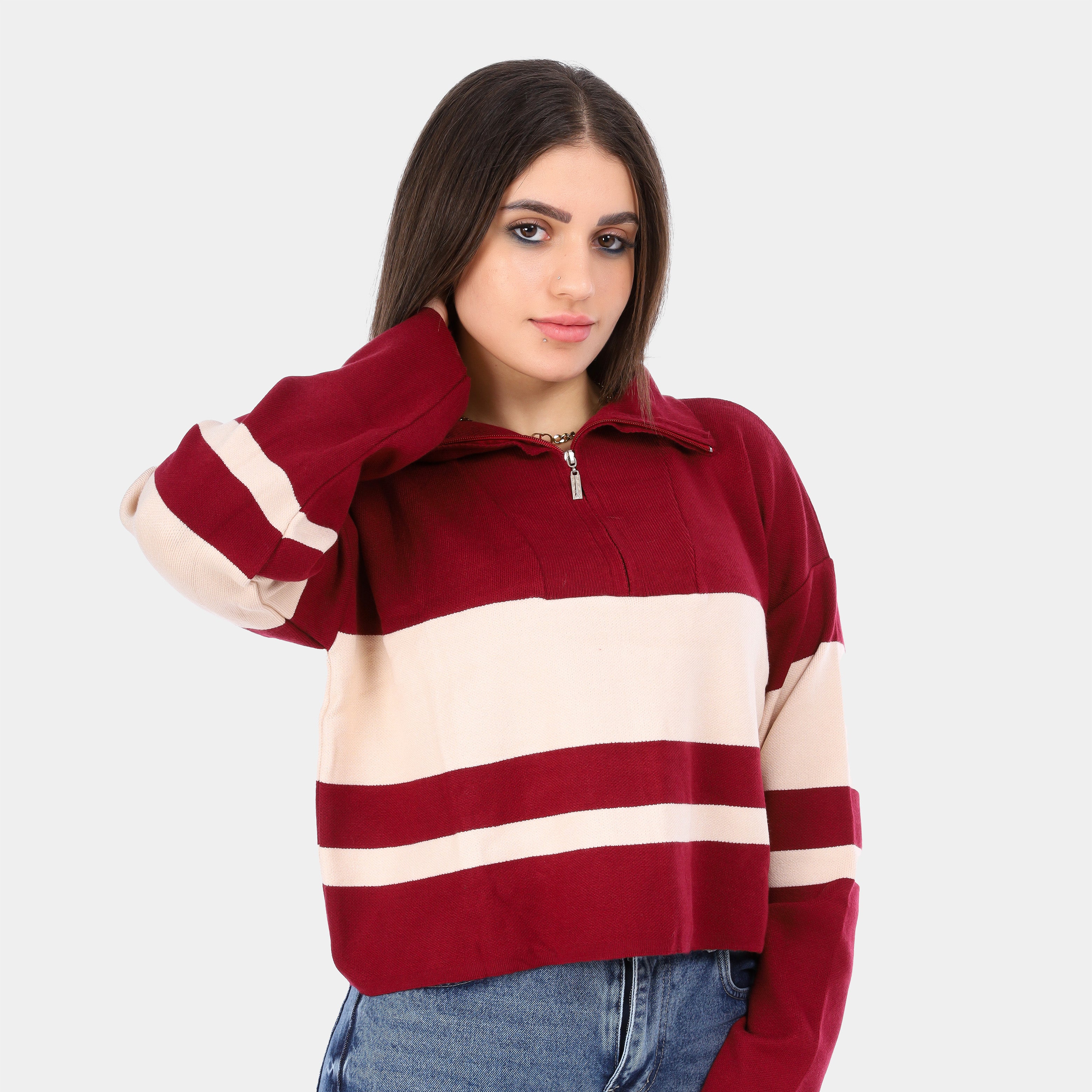 Half-Zip Knit Pullover w16252654/1