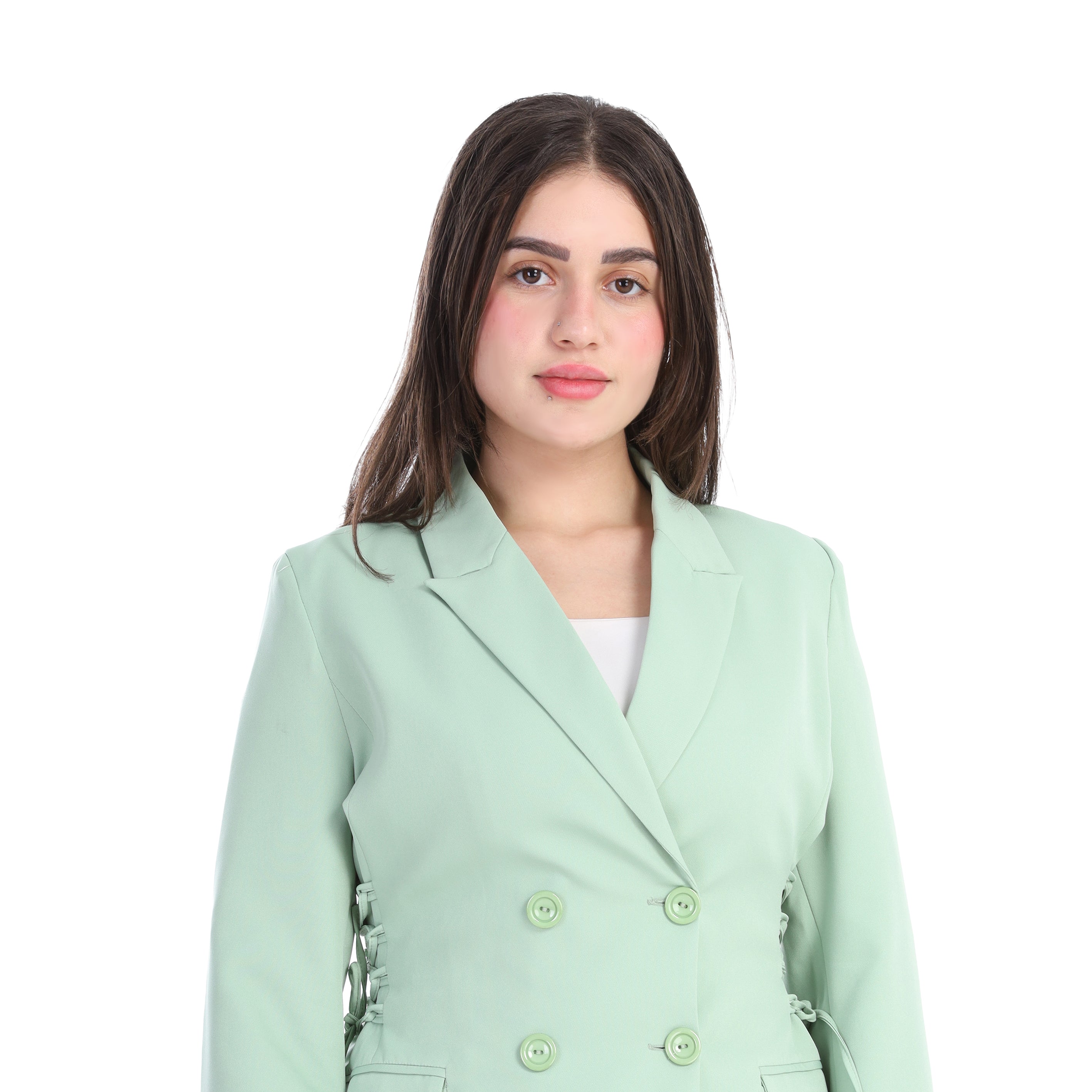 Classic Blazer With Side-Tie s1514428