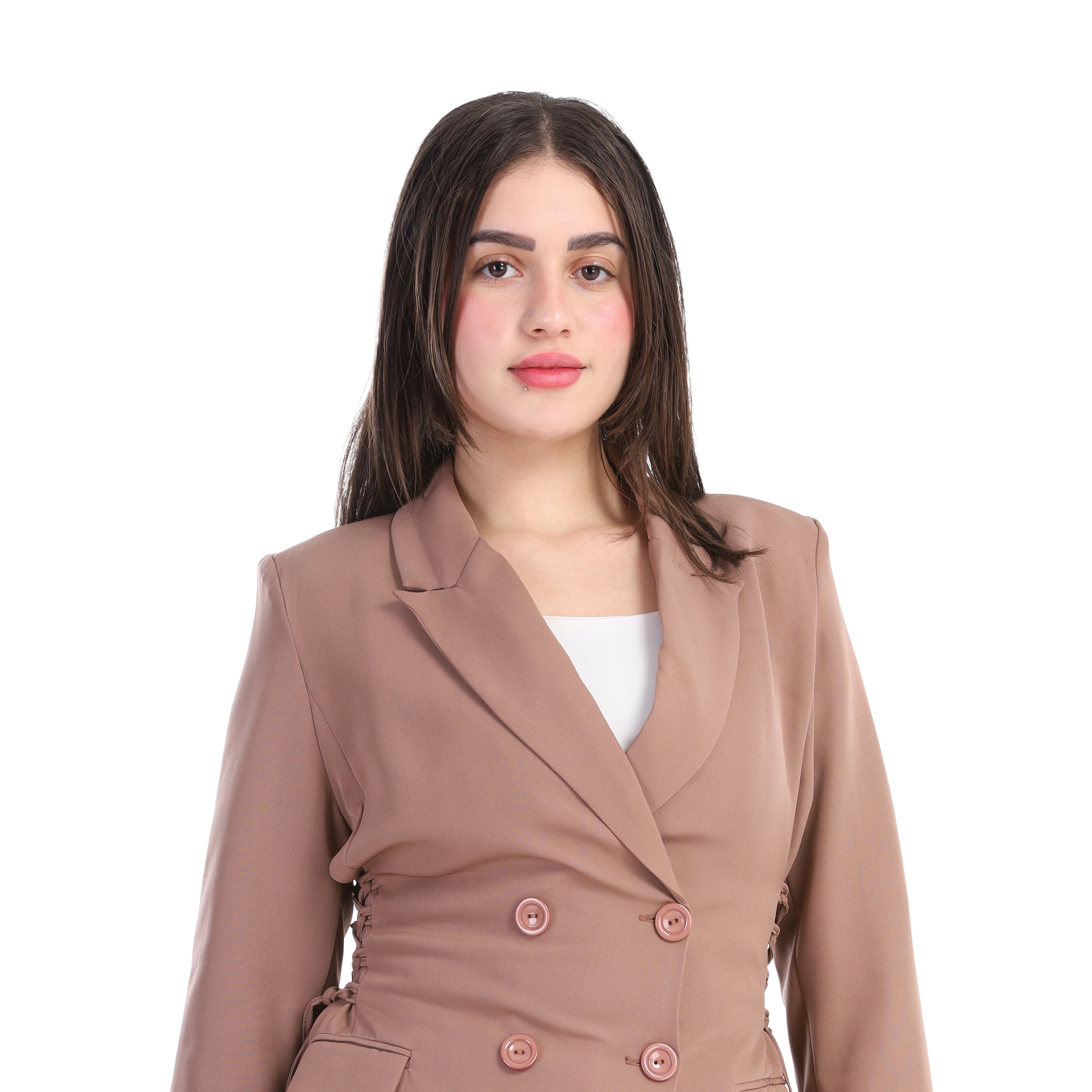 Classic Blazer With Side-Tie s1514428