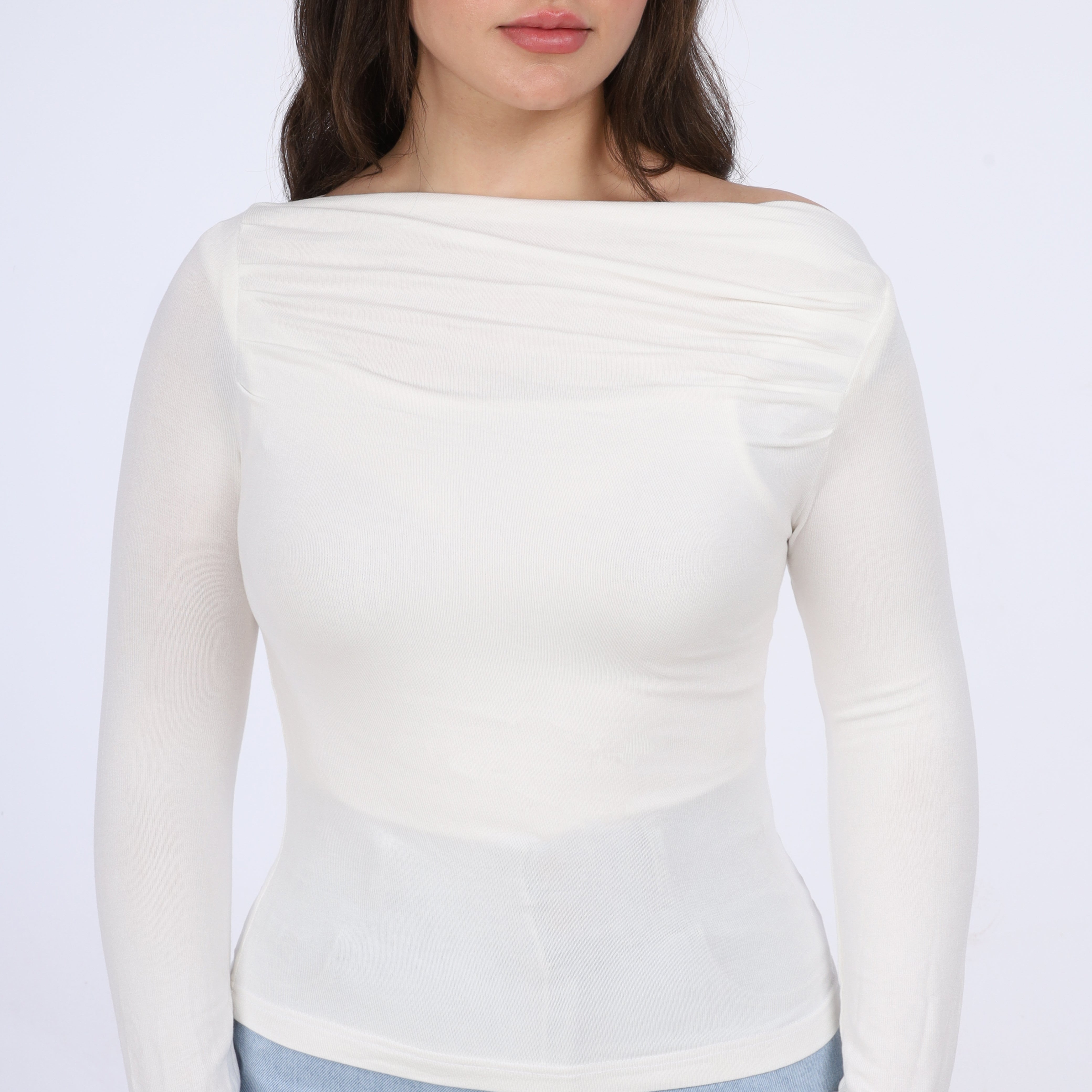 One Shoulder Basic Top s1516587