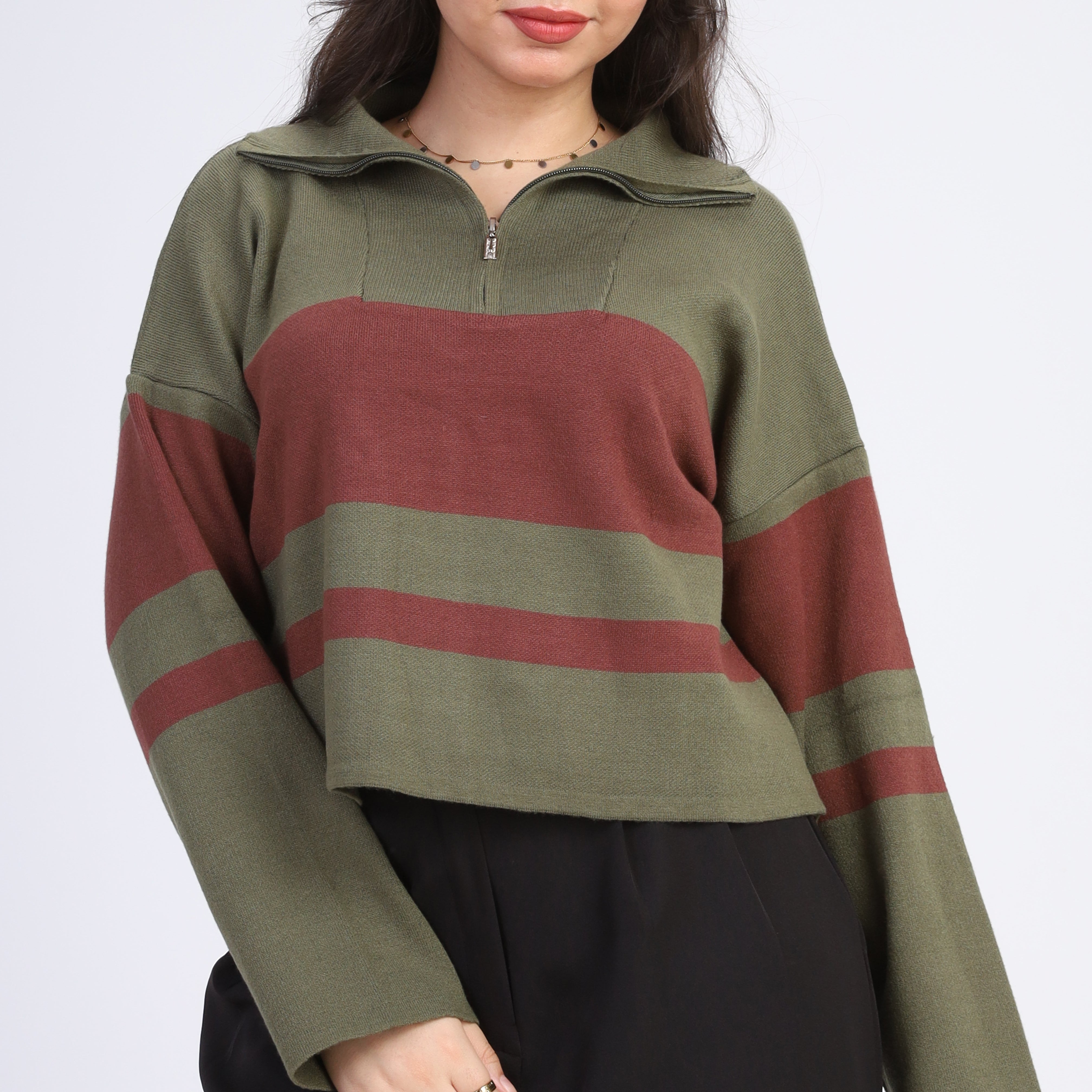 Half-Zip Knit Pullover w16252654
