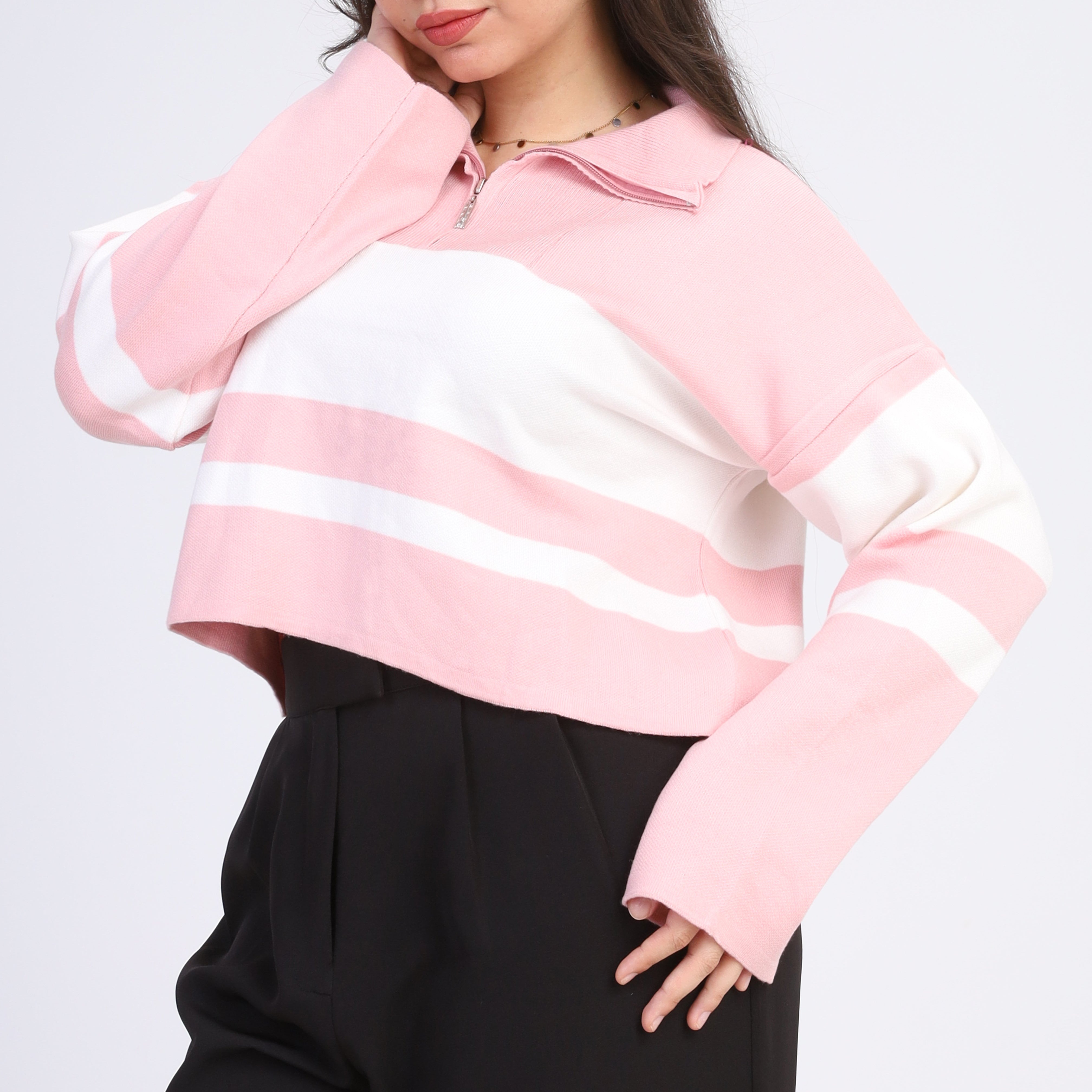 Half-Zip Knit Pullover w16252654