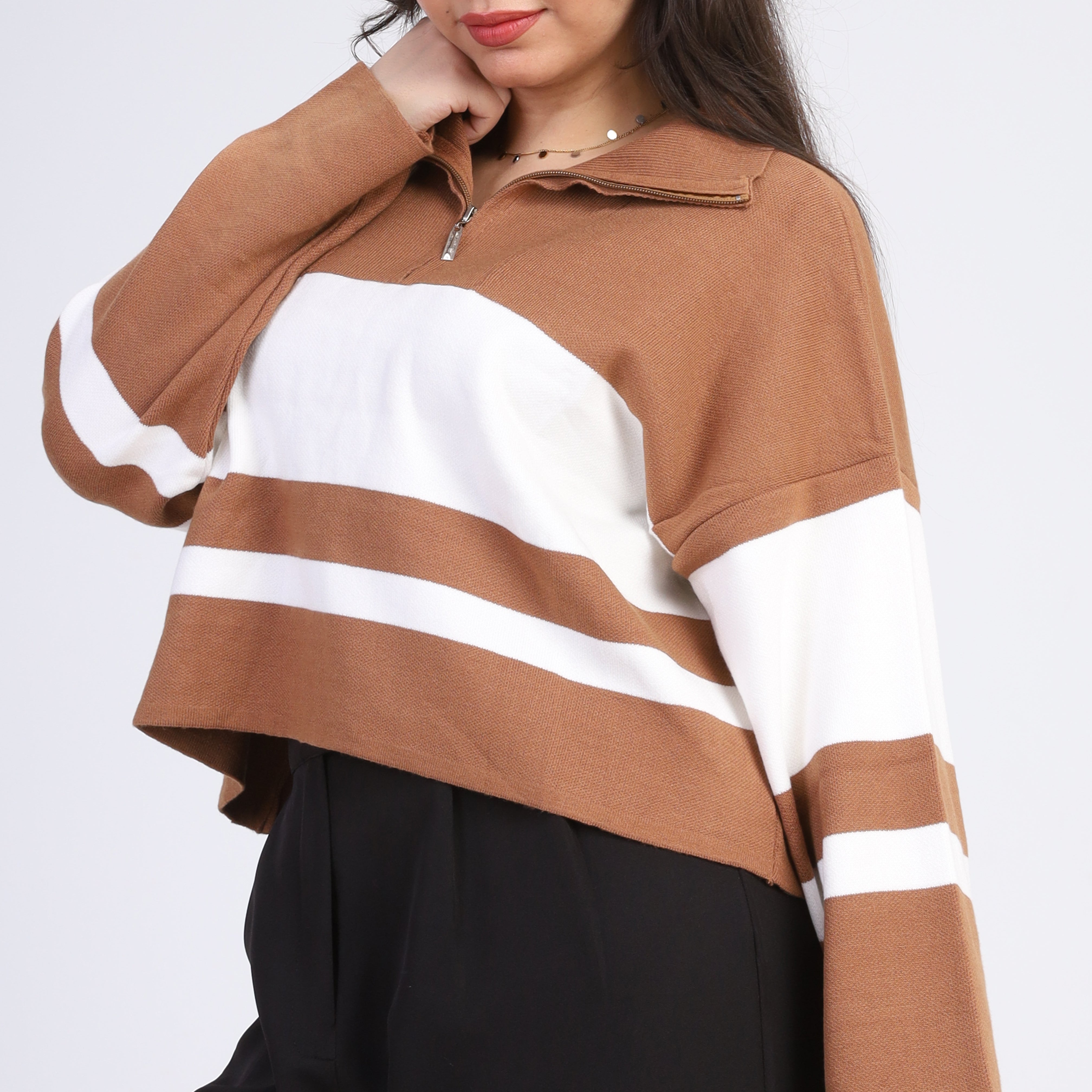 Half-Zip Knit Pullover w16252654