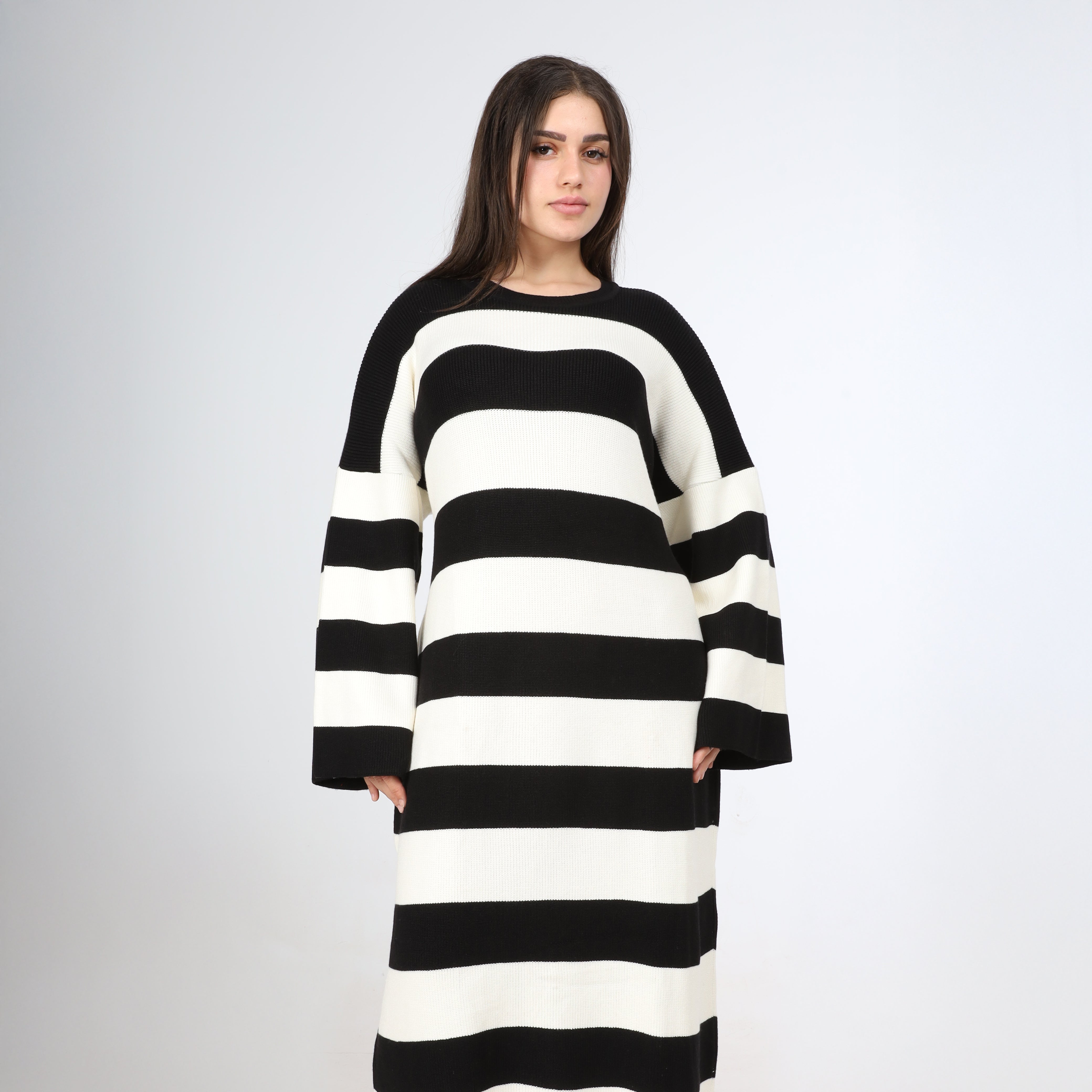 Striped Tie Dress w16252695