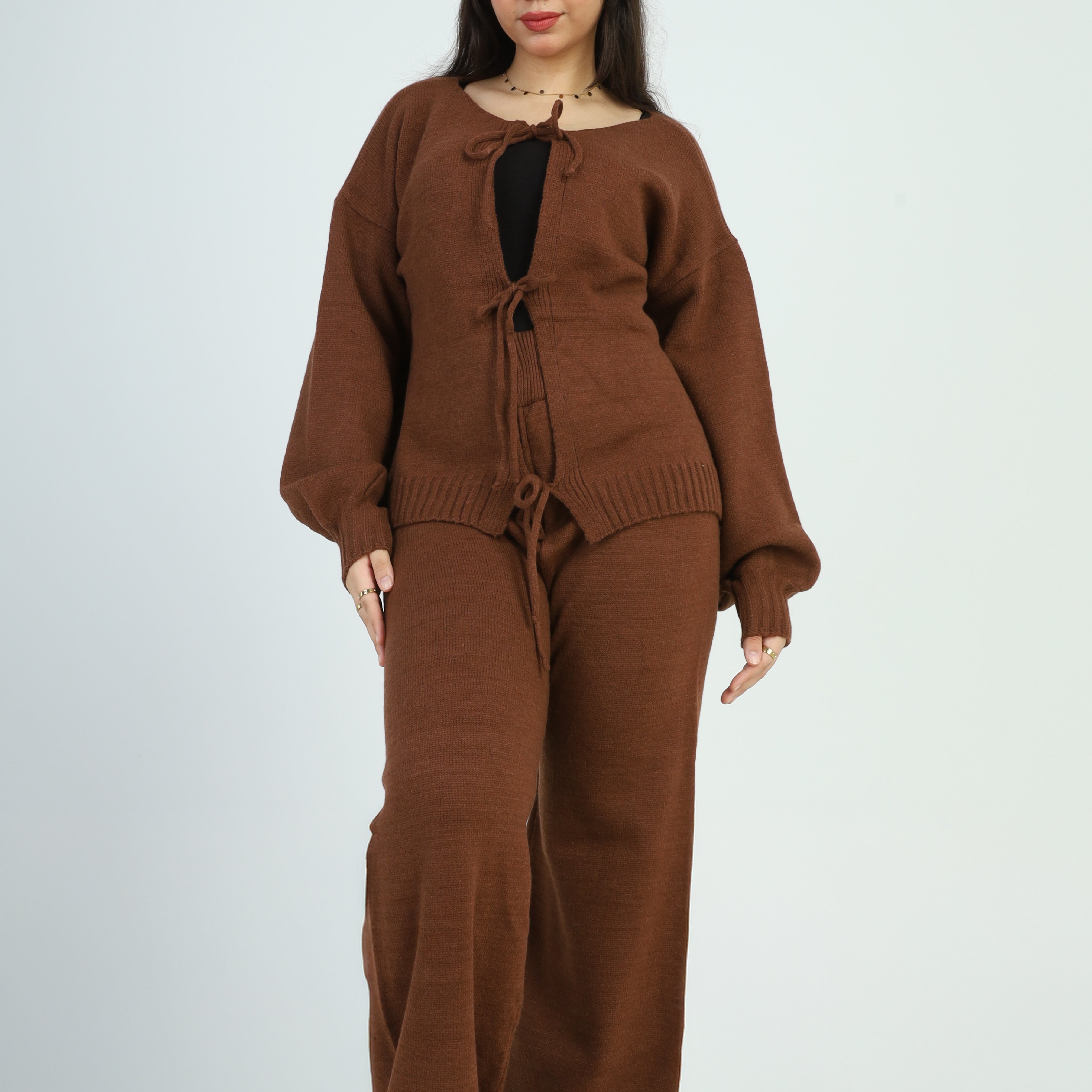 Tie-Front Two-Piece Set w16252708