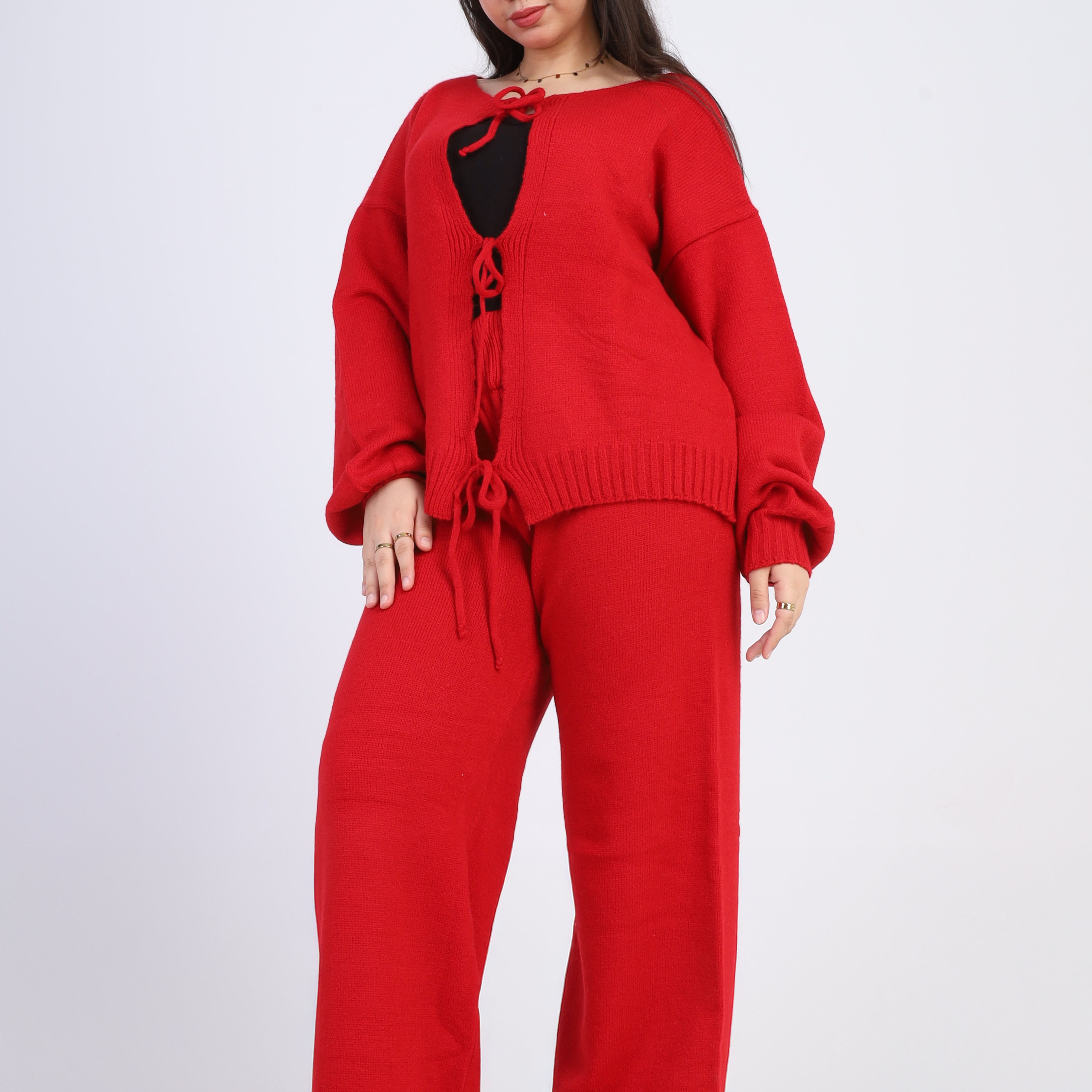 Tie-Front Two-Piece Set w16252708