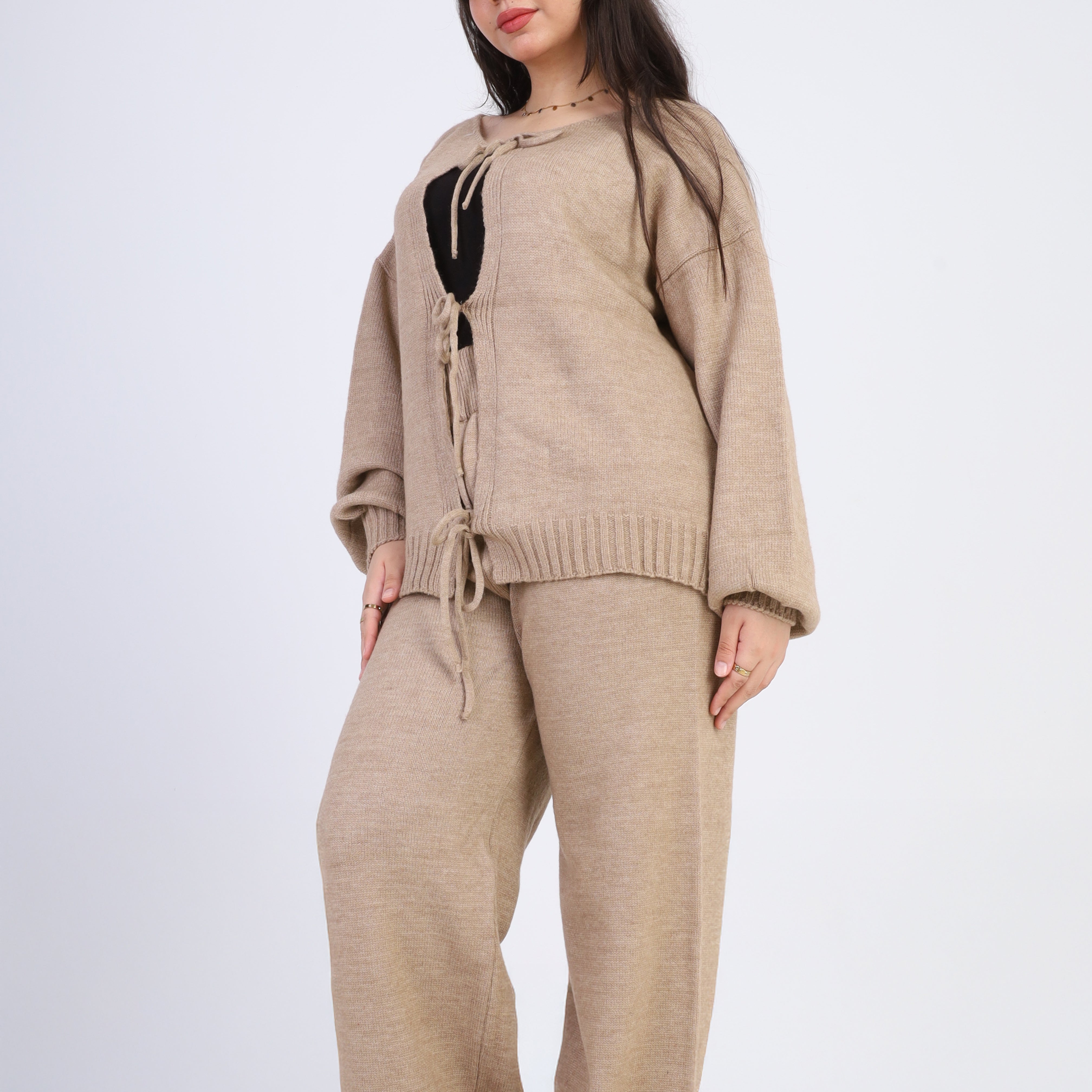 Tie-Front Two-Piece Set w16252708