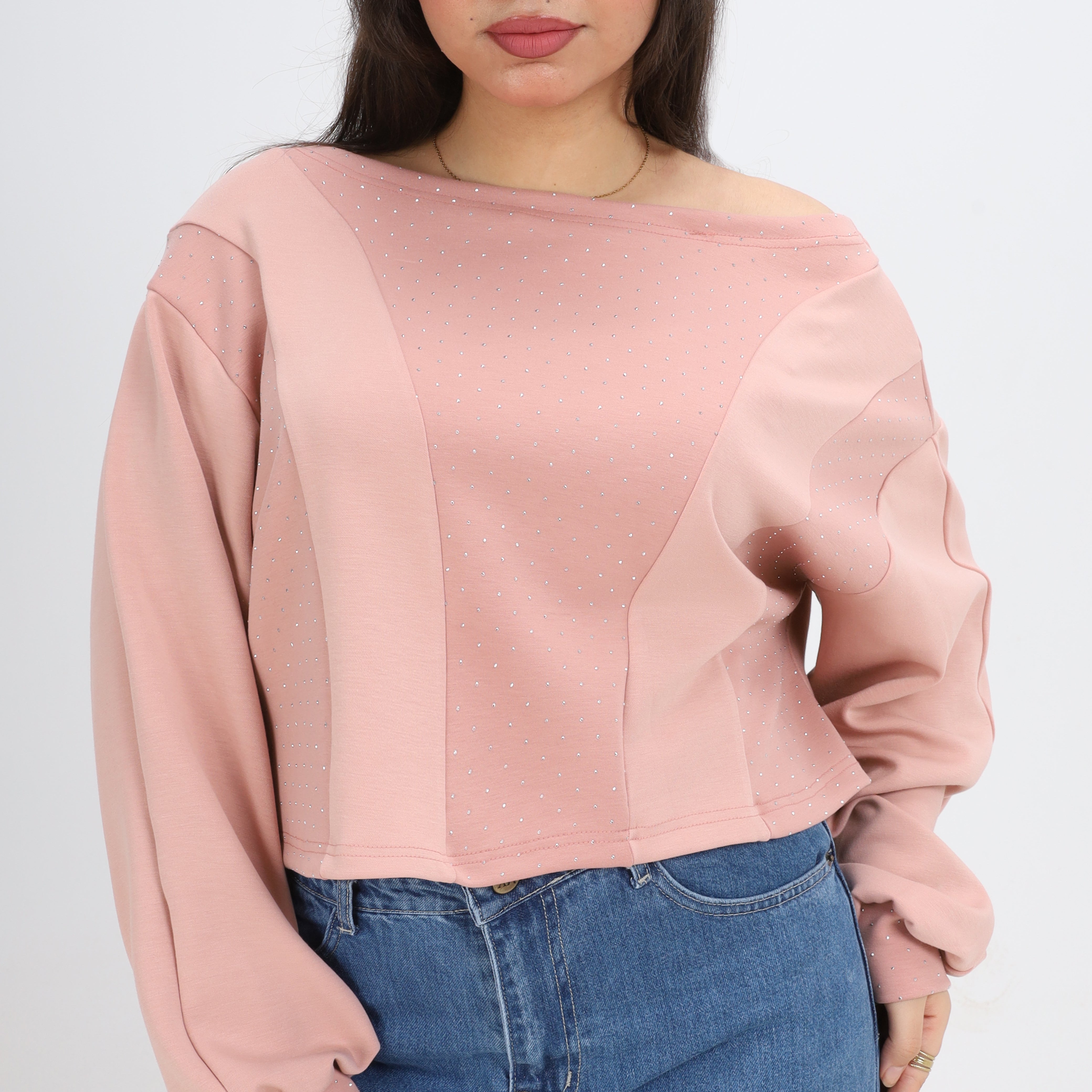 Polka Dot Sweatshirt w1626115