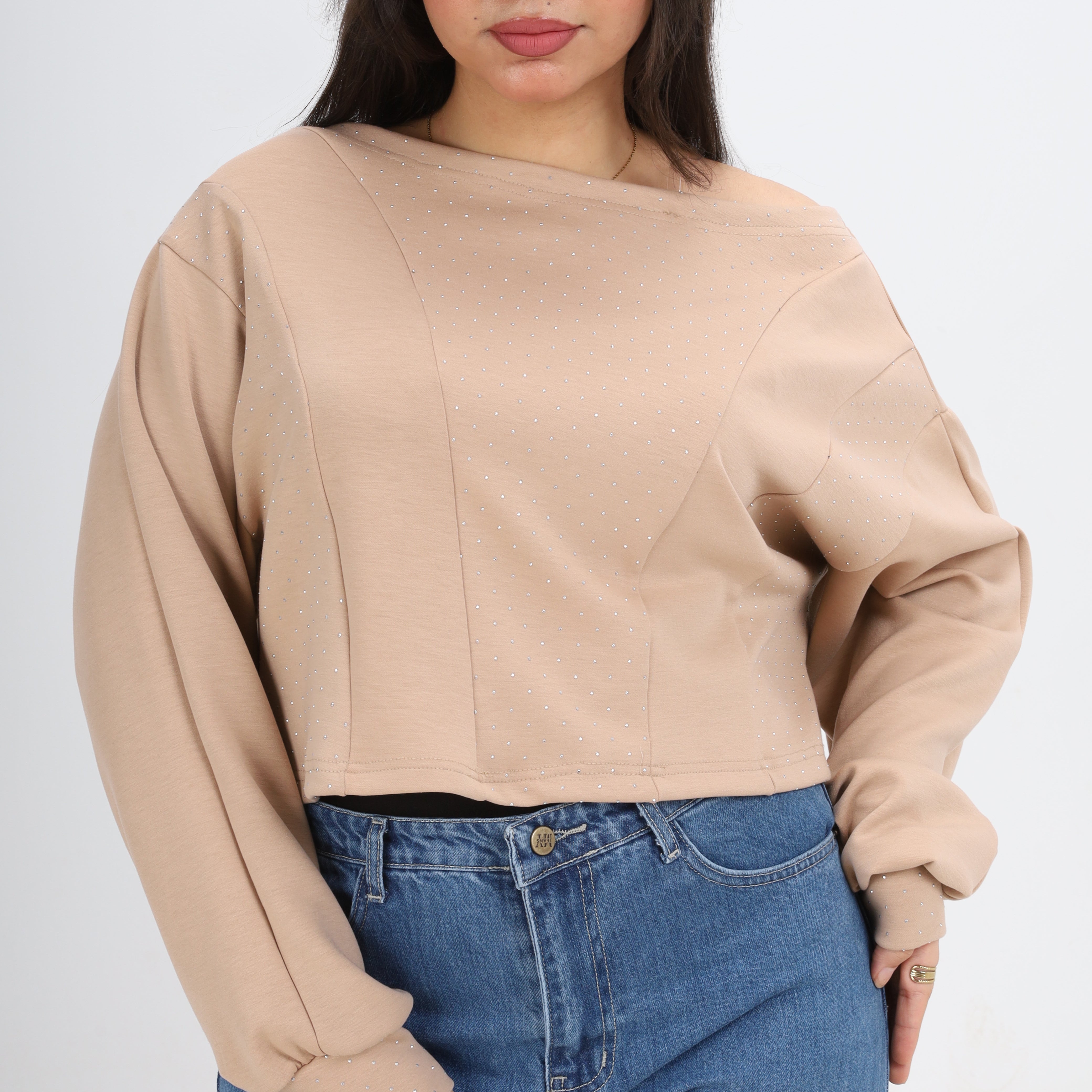 Polka Dot Sweatshirt w1626115