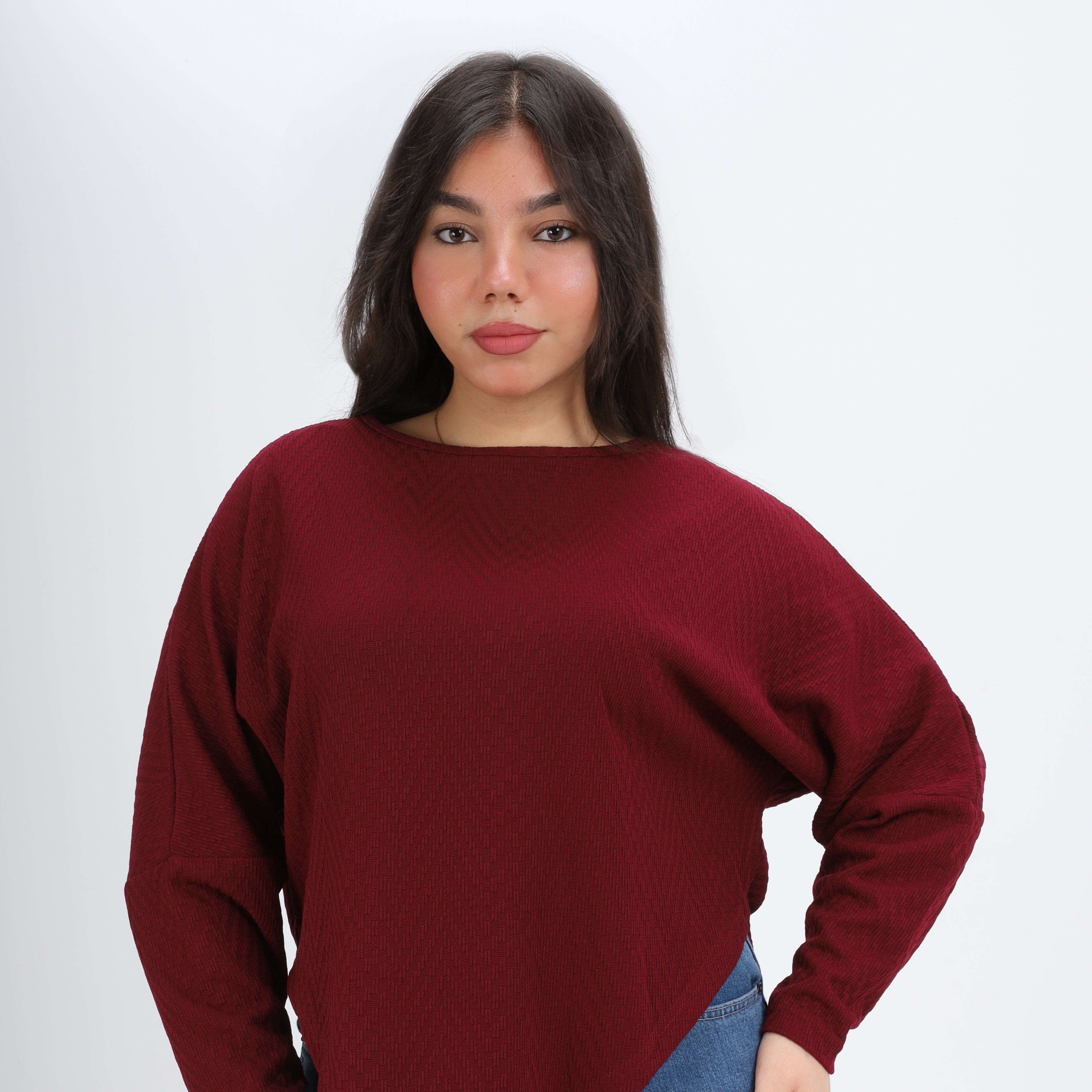 Asymmetrical Hem Top w1626268