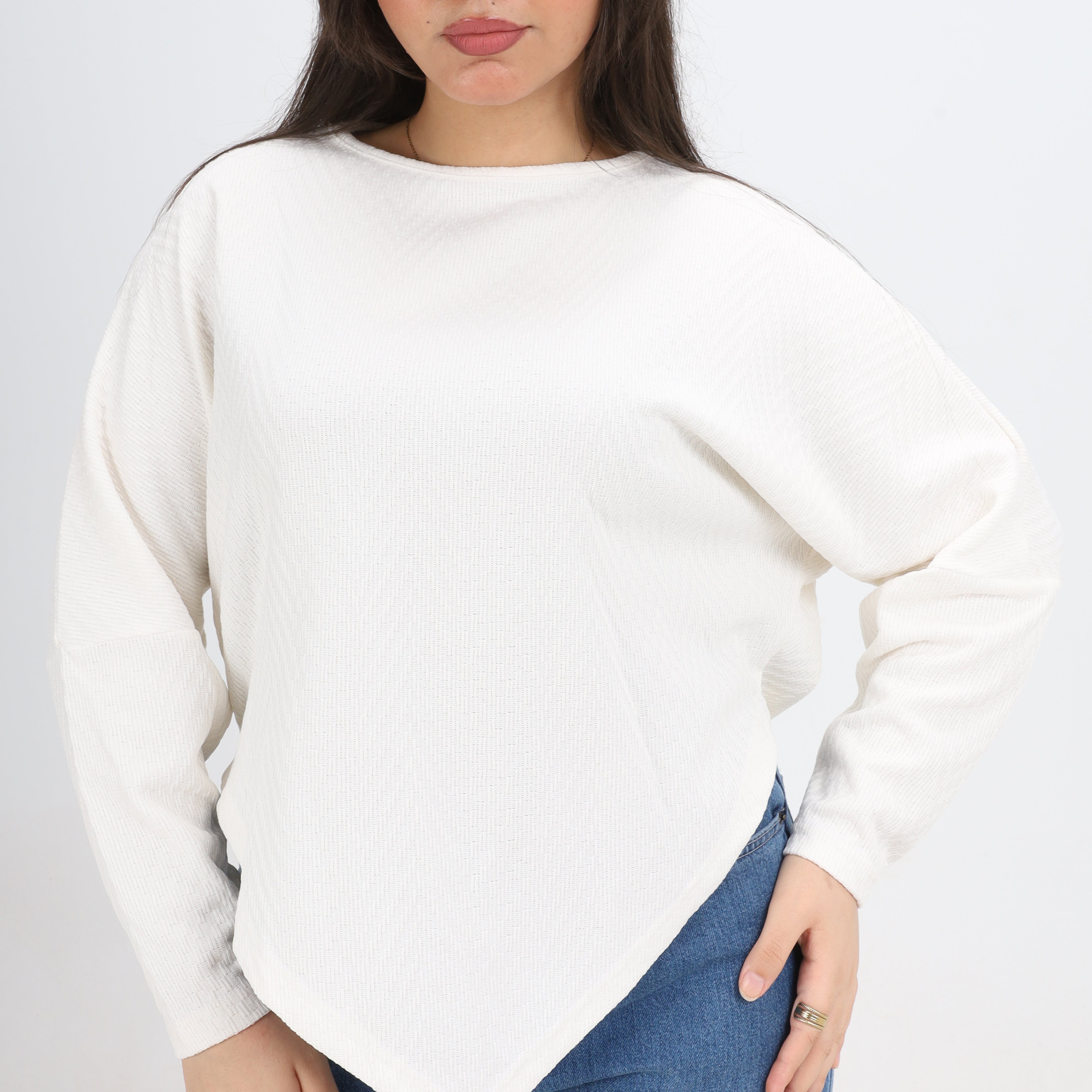 Asymmetrical Hem Top w1626268