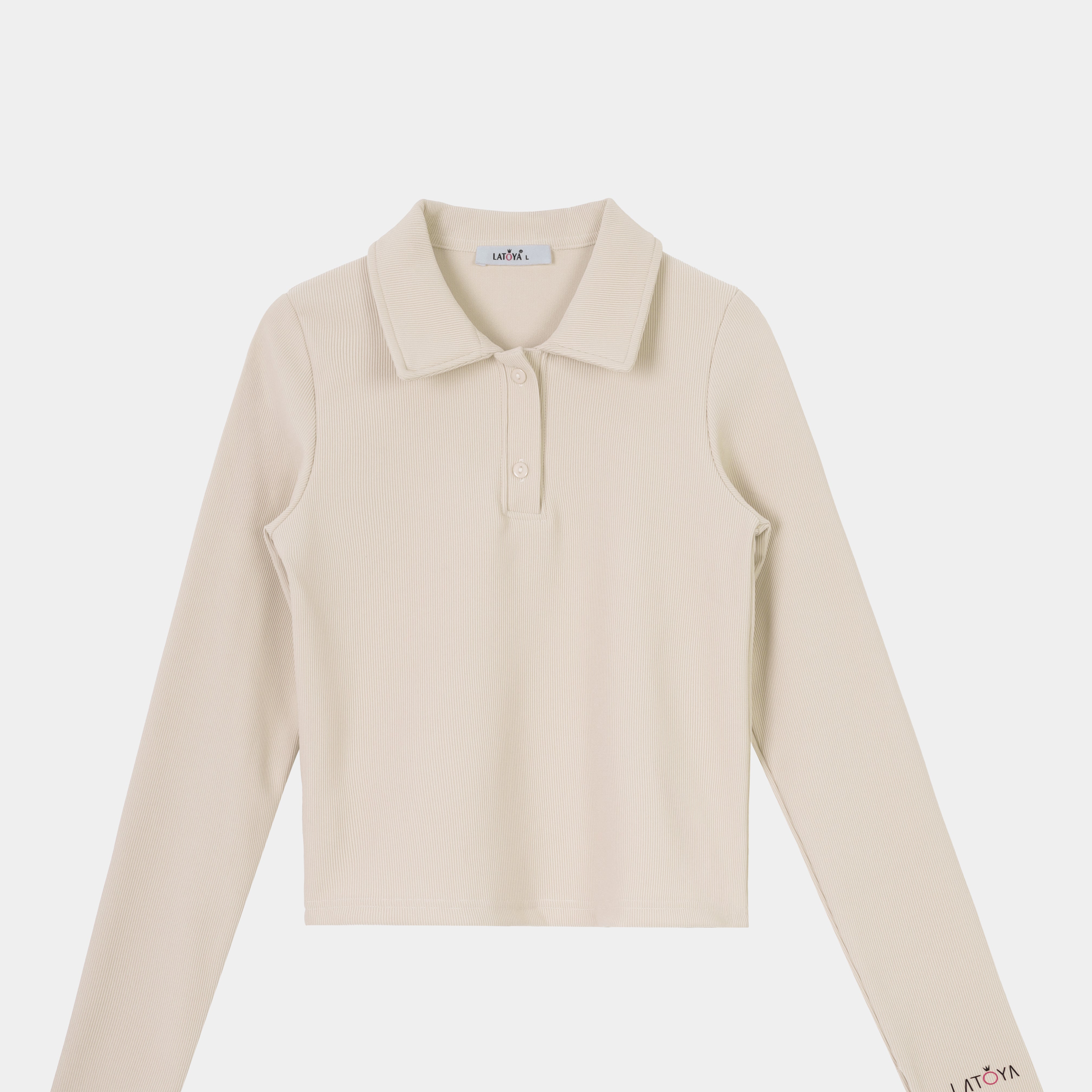 Ribbed Knit Crop Top w162729