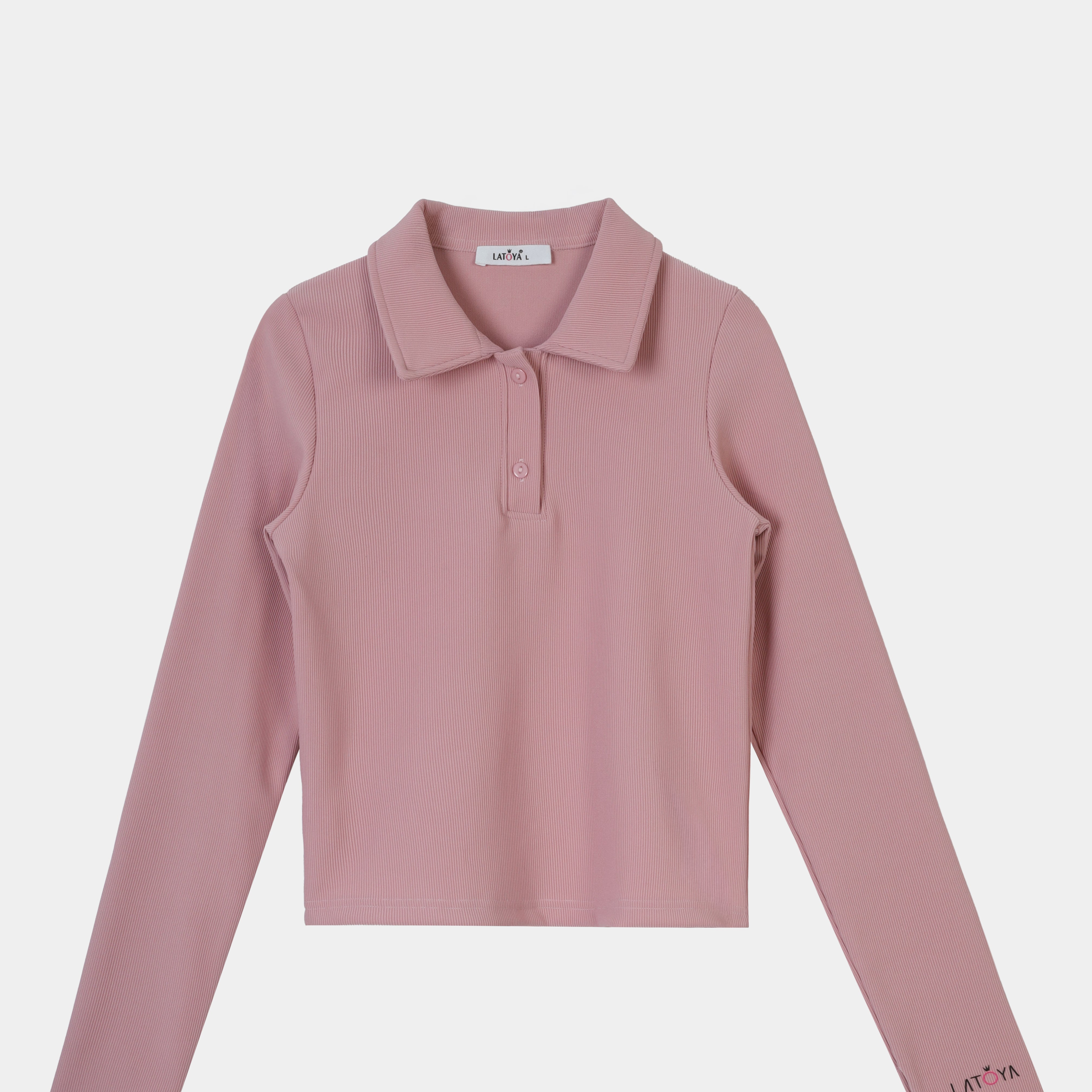 Ribbed Knit Crop Top w162729