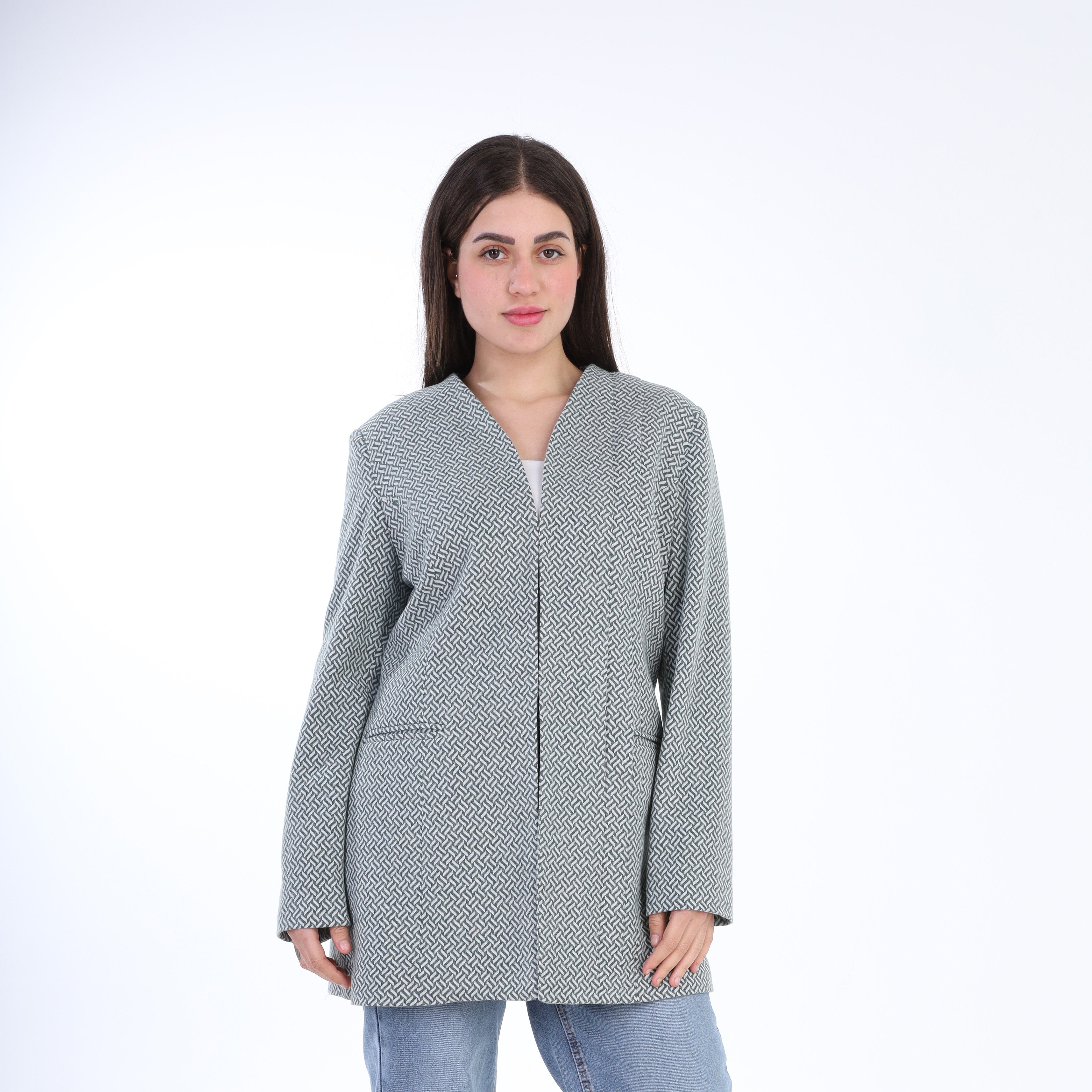 Textured Wool Blazer w1629/247/1