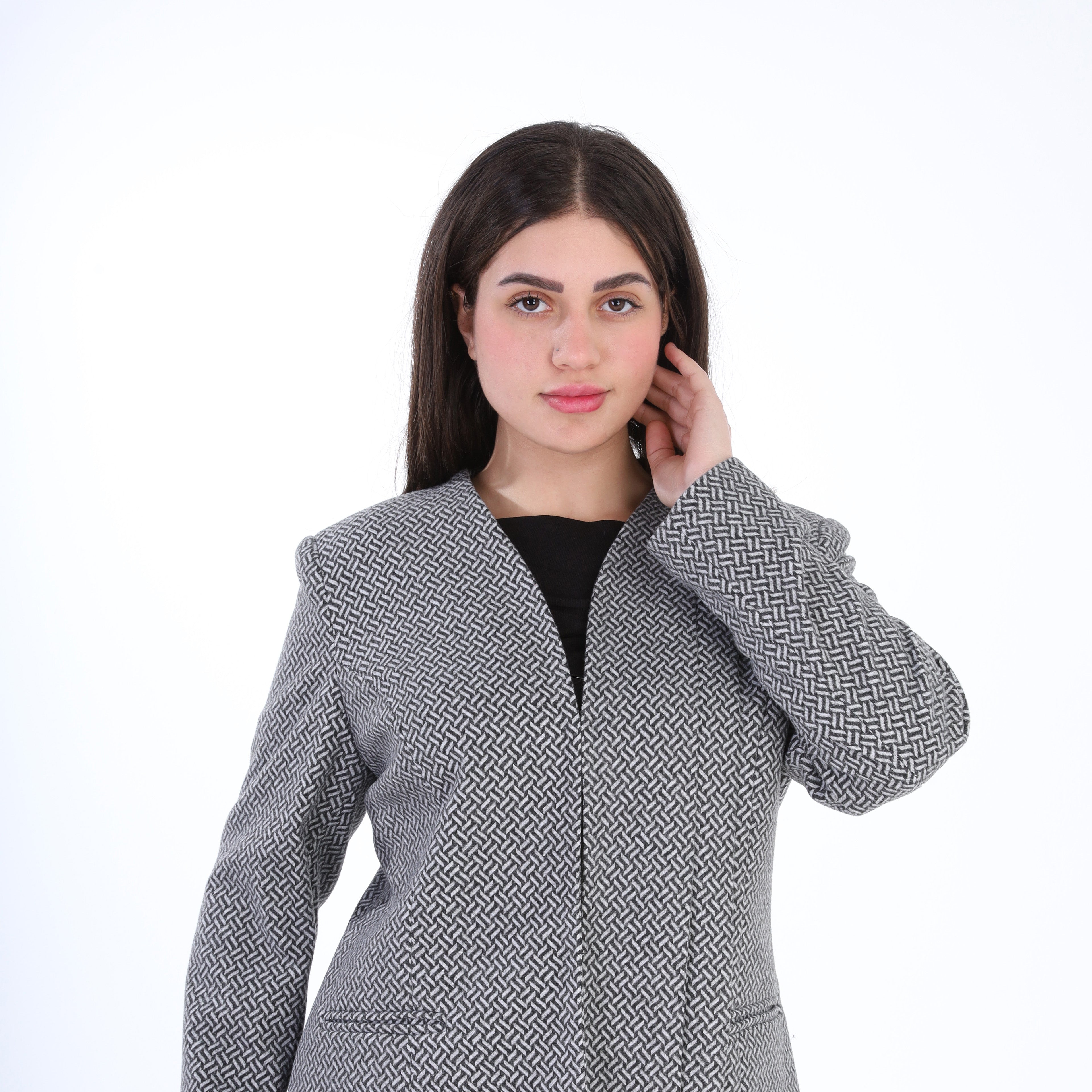 Textured Wool Blazer w1629/247/1