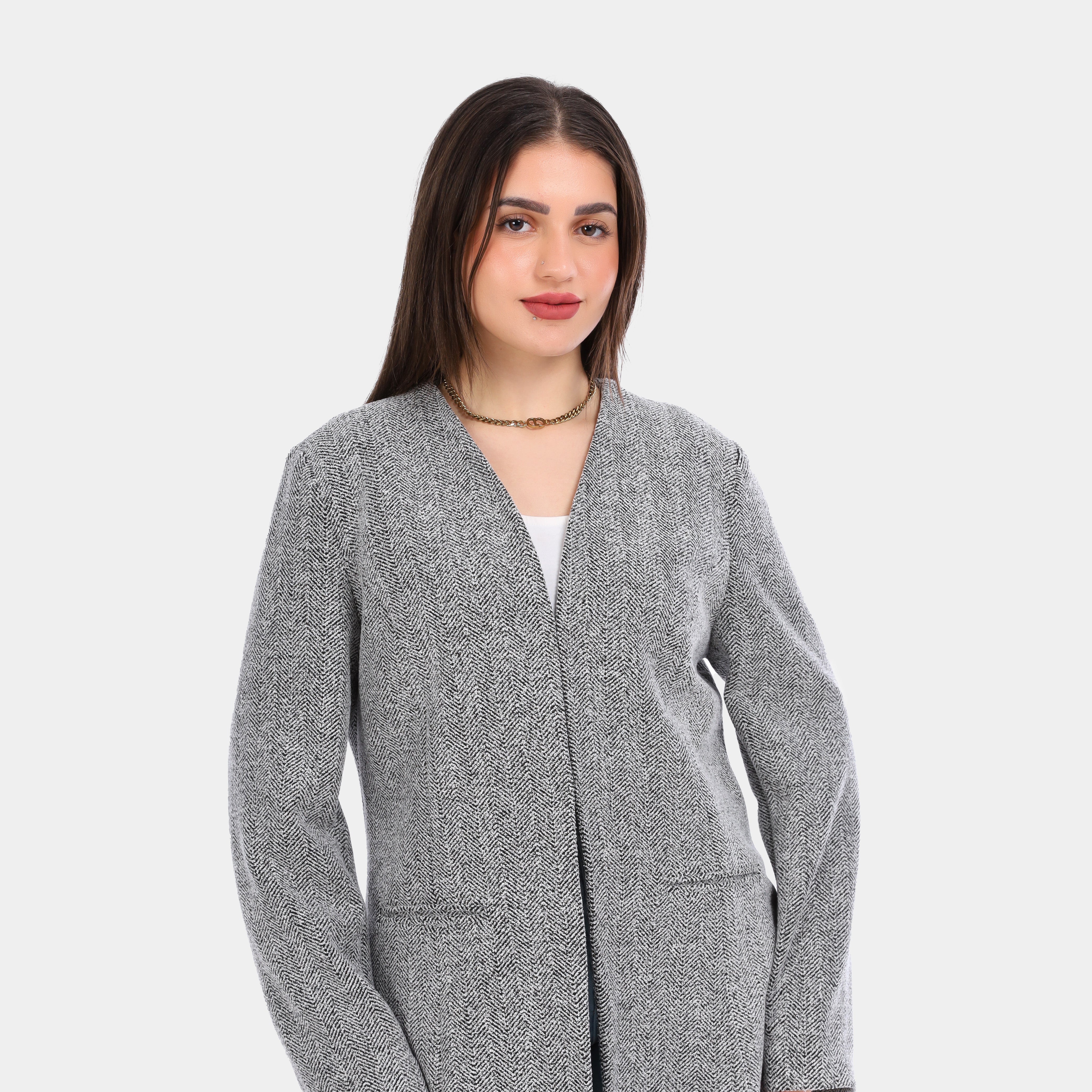 Textured Wool Blazer w1629/247