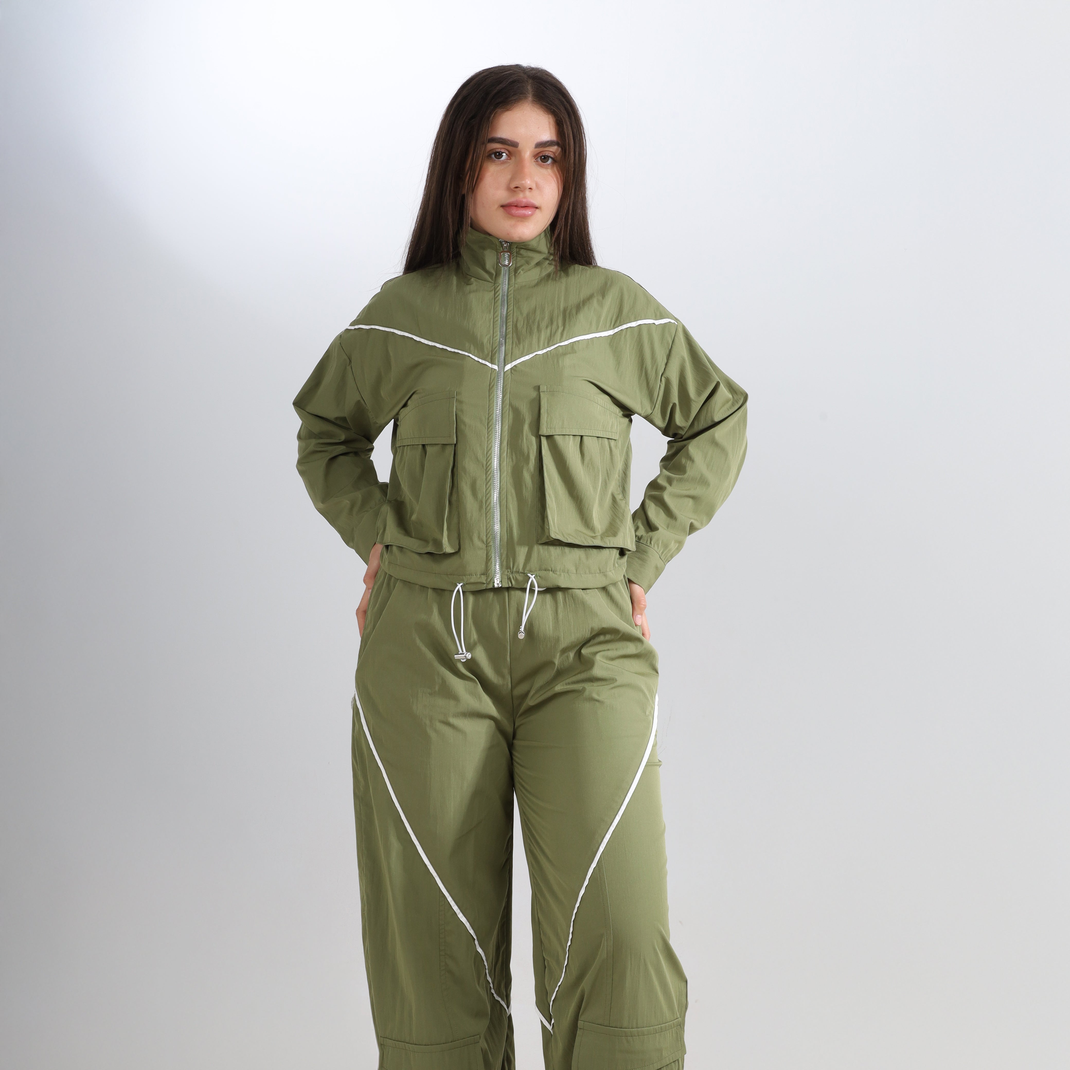 Zip-Up Cargo Set w163123