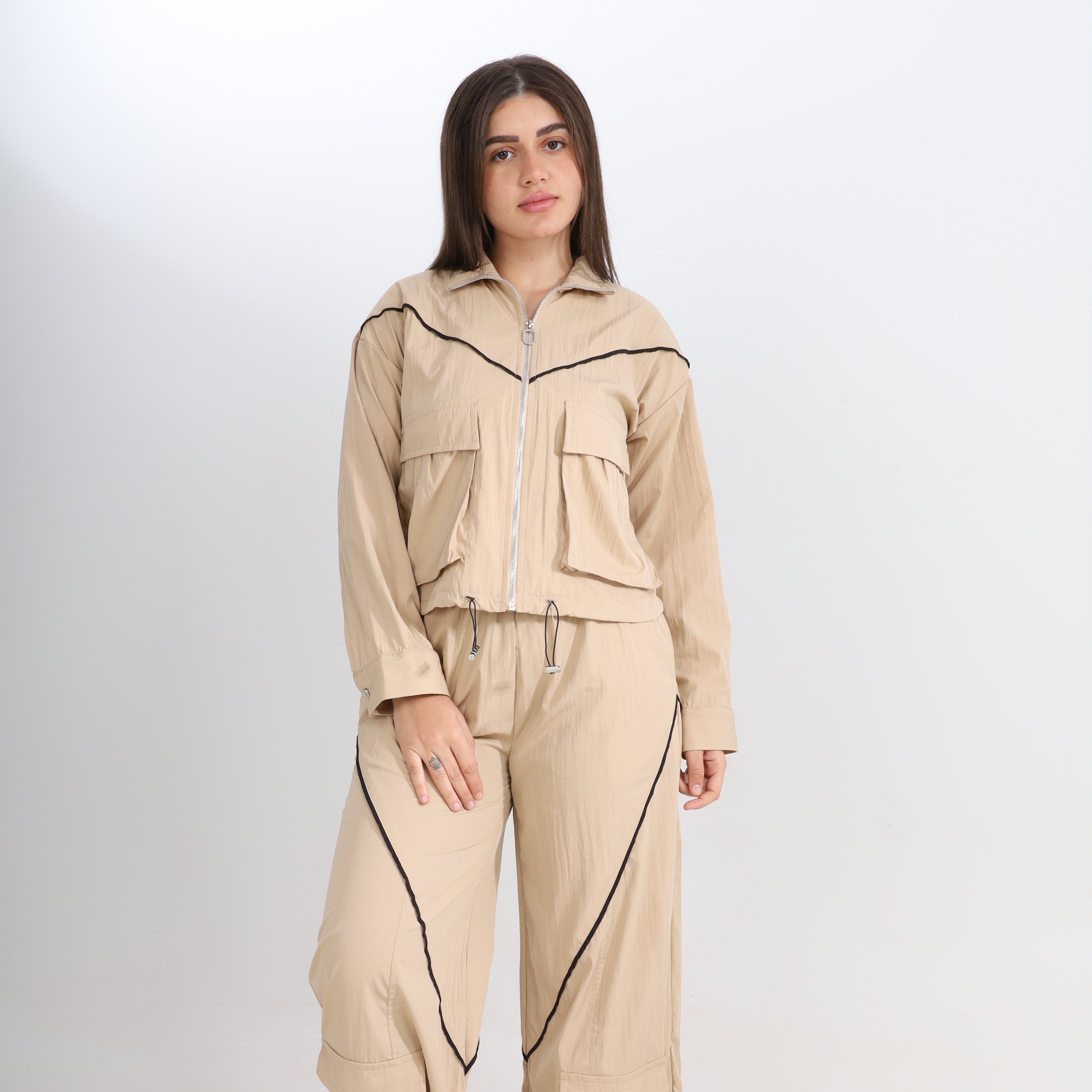 Zip-Up Cargo Set w163123