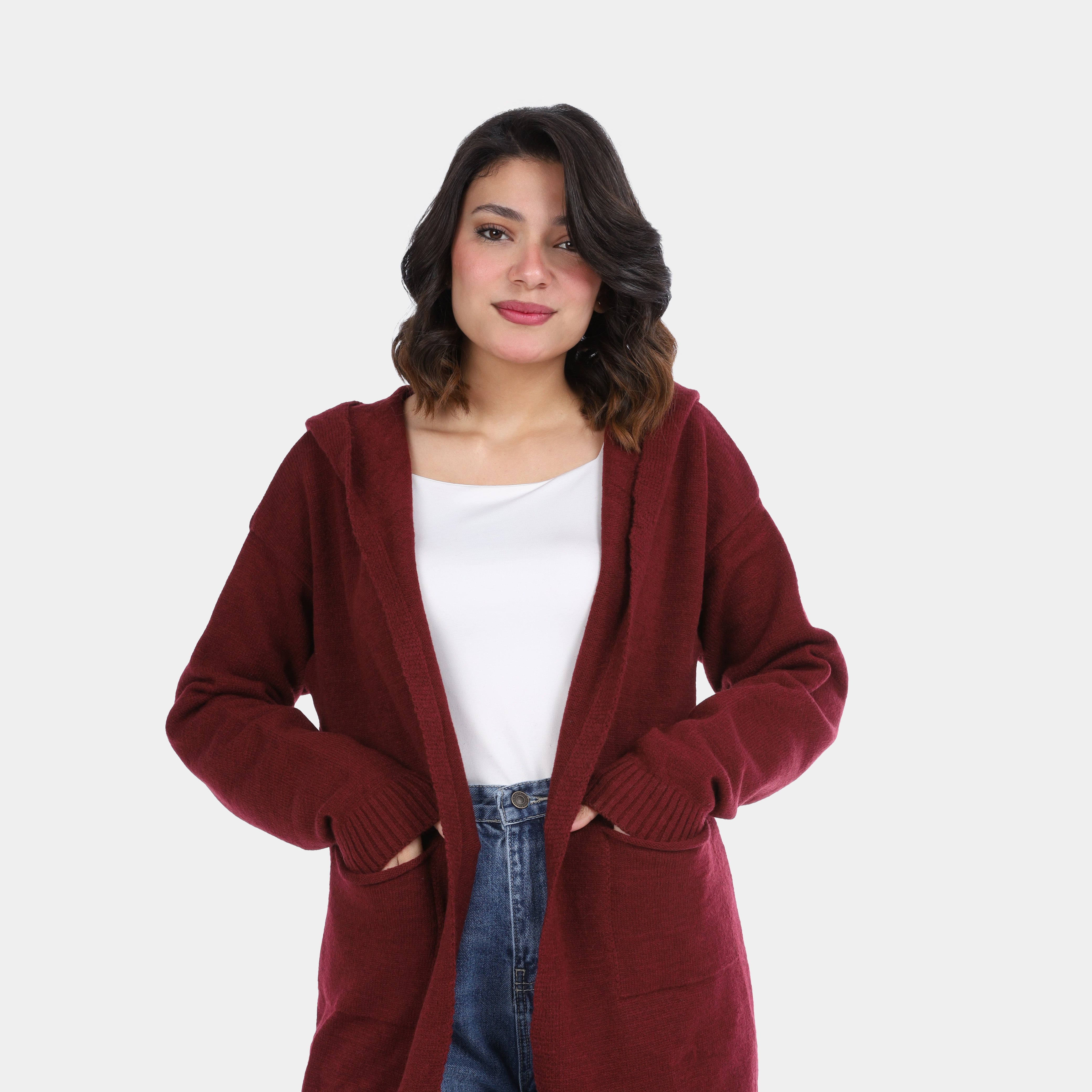 Cozy Fit Knit Cardigan w163266