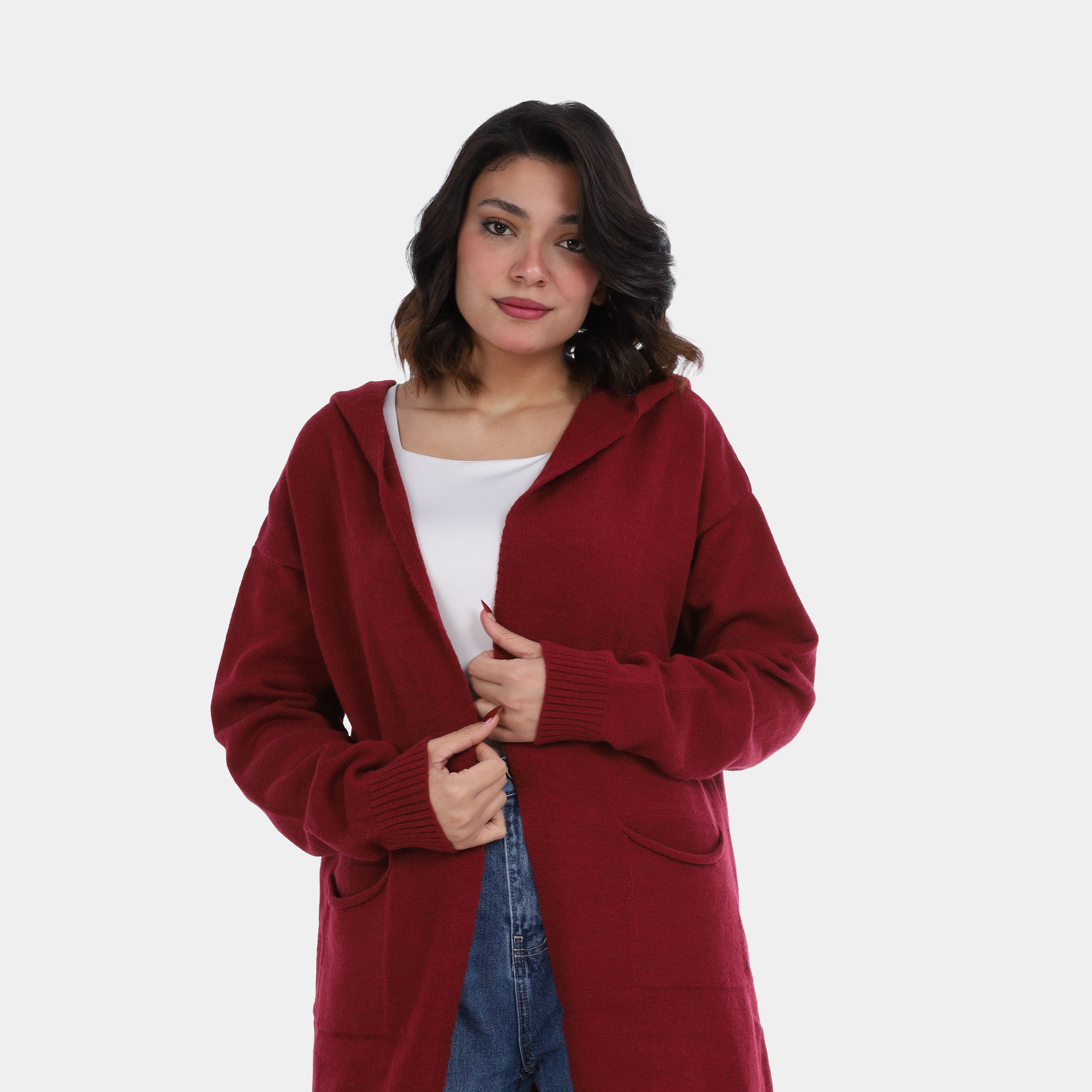 Cozy Fit Knit Cardigan w163266