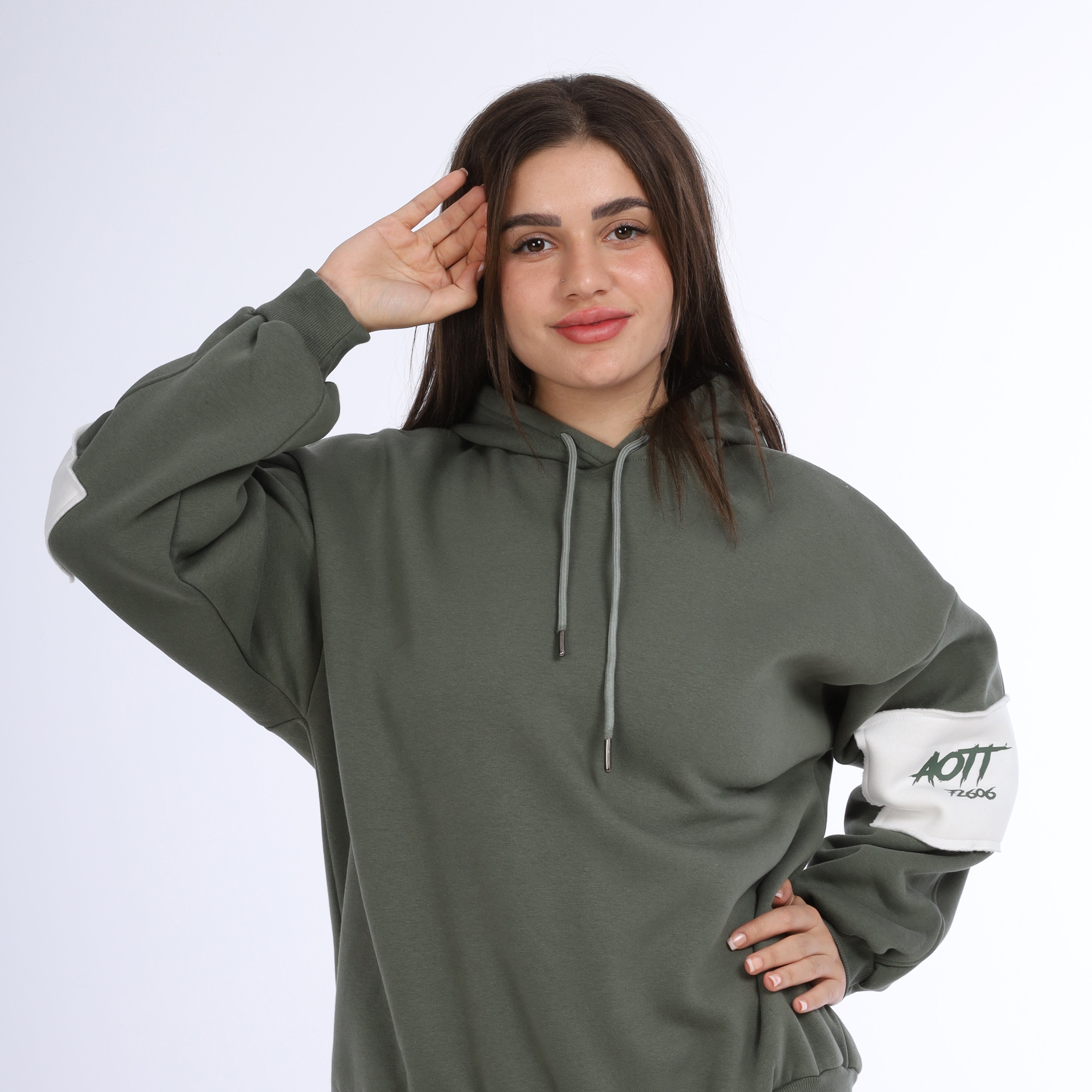 Back Print Detail Hoodie w16511189